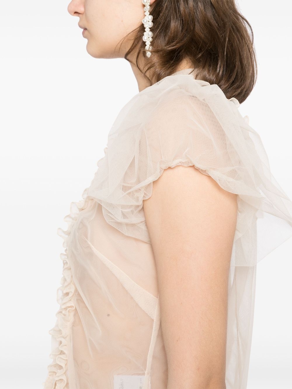 puff-sleeved shirt - 5
