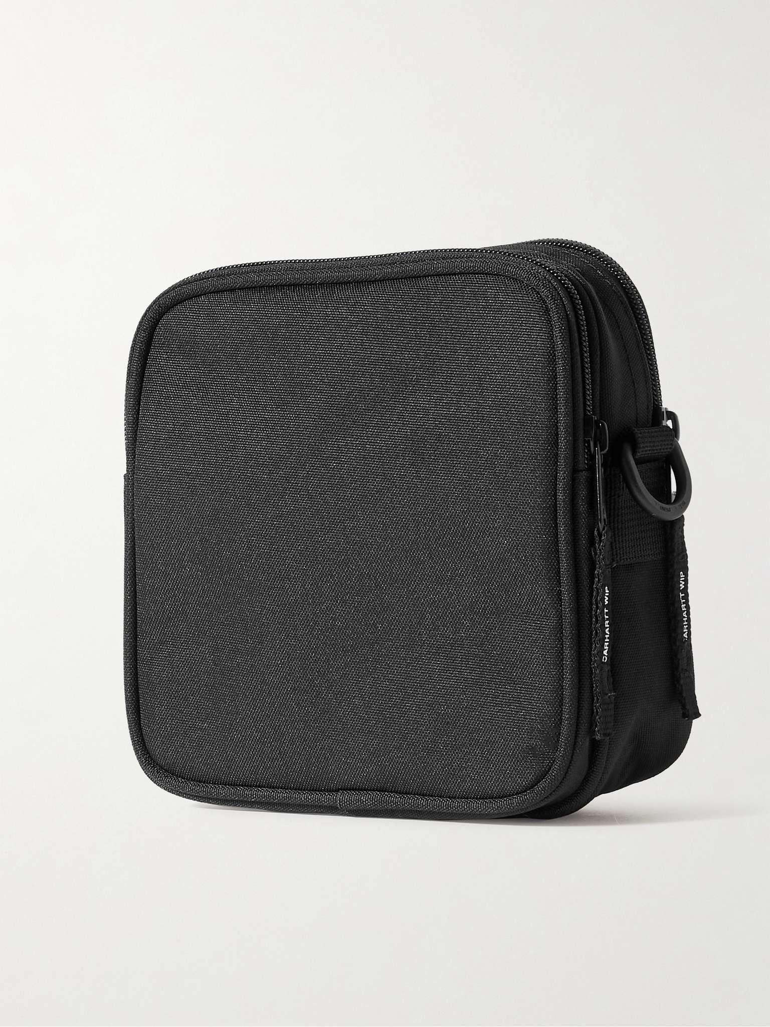 Essentials Small Logo-Appliquéd Recycled-Canvas Messenger Bag - 4