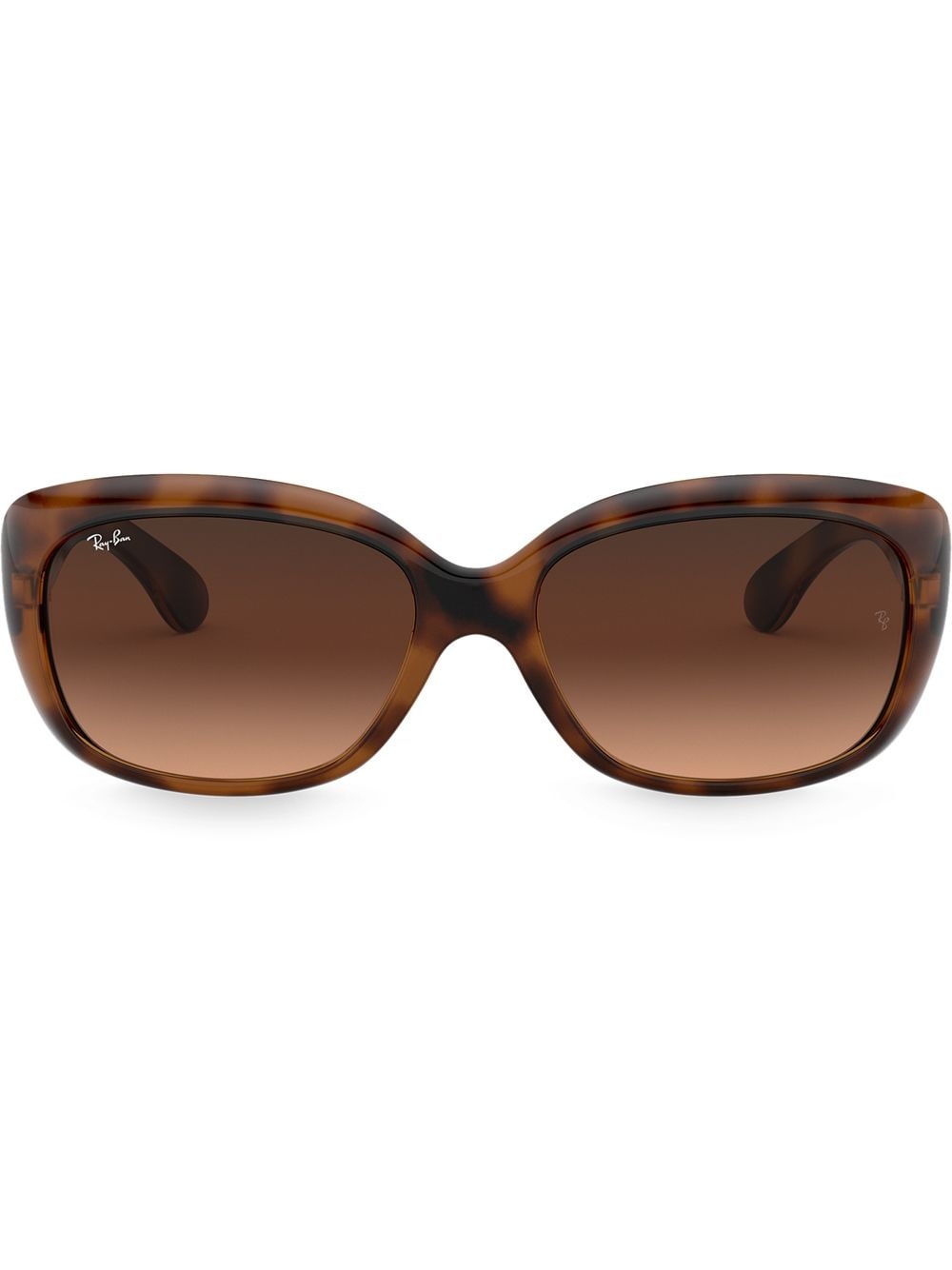 tortoiseshell frame sunglasses - 1