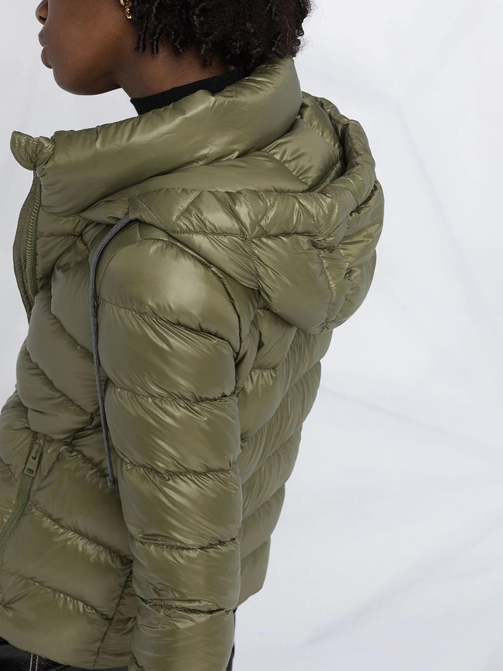 hooded puffer jacket - 3