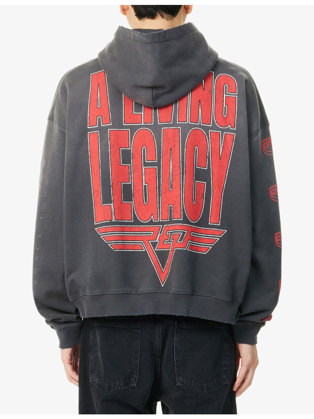 Legacy Tour Graphic-Print Reversible Cotton-Jersey Hoody - 4