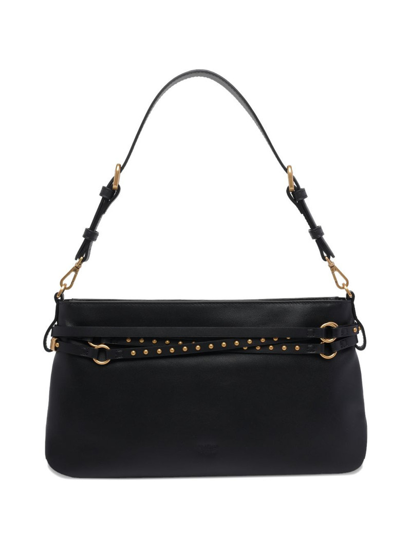 PINKO studded logo shoulder bag outlook
