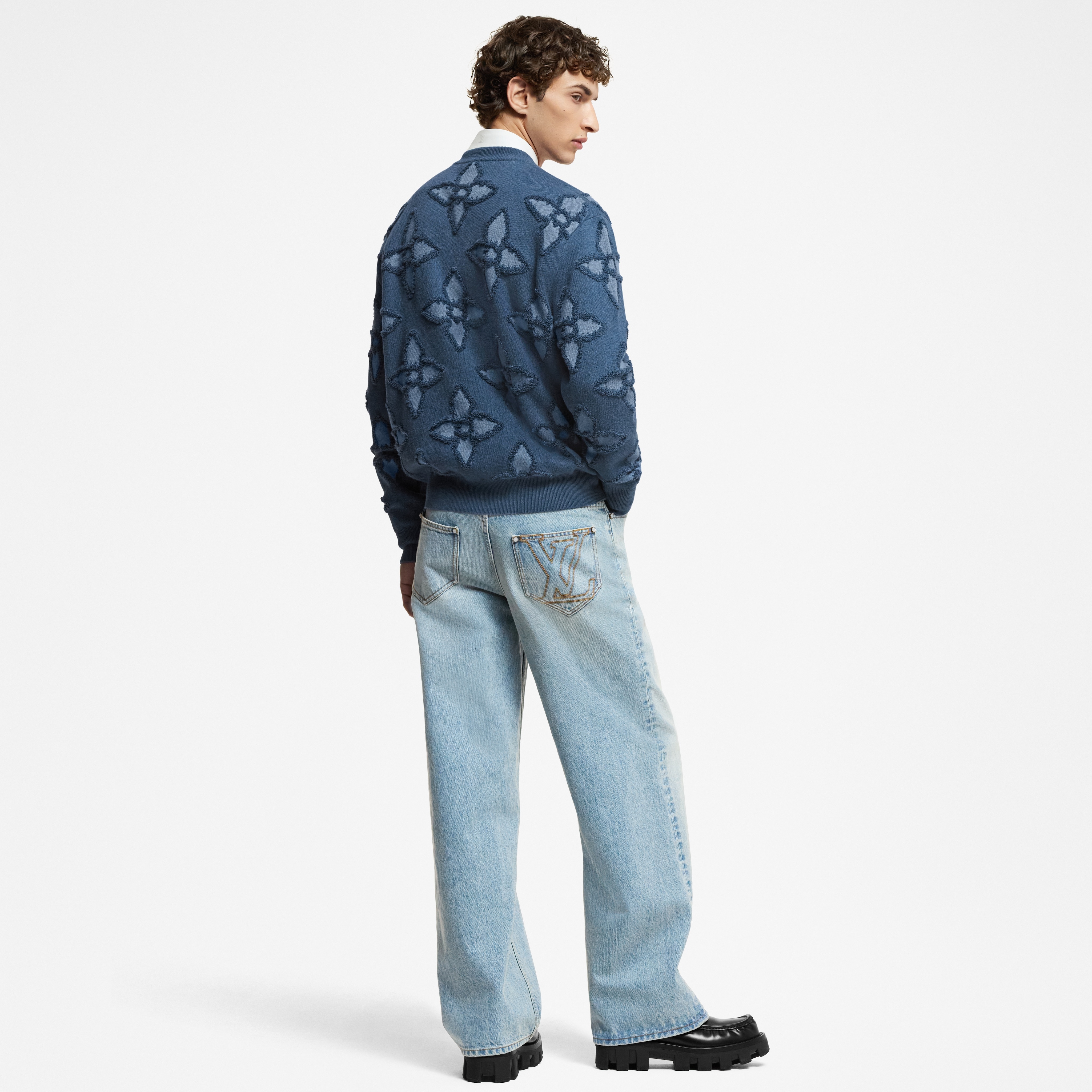 Textured Cotton Crewneck - 5