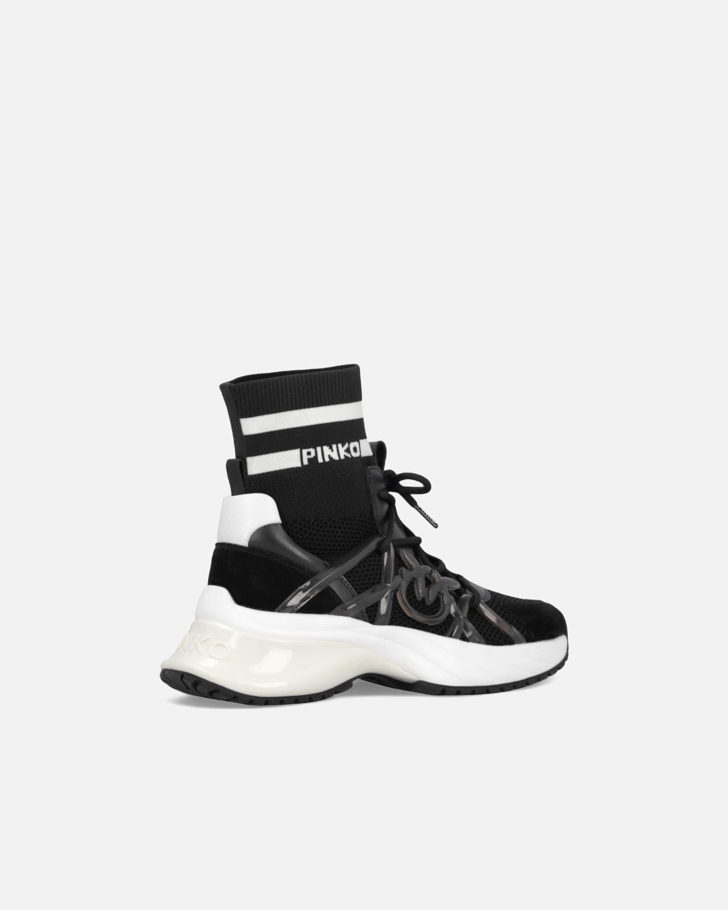 ARIEL SNEAKERS WITH KNIT SOCK DETAIL - 3