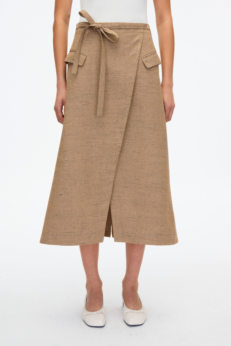 3.1 Phillip Lim Faux Wrap Skirt with Tie Waist outlook
