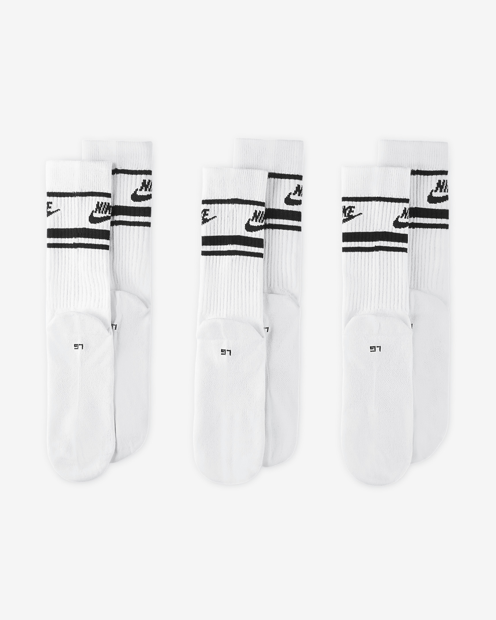 Nike Sportswear Dri-FIT Everyday Essential Crew Socks (3 Pairs) - 3