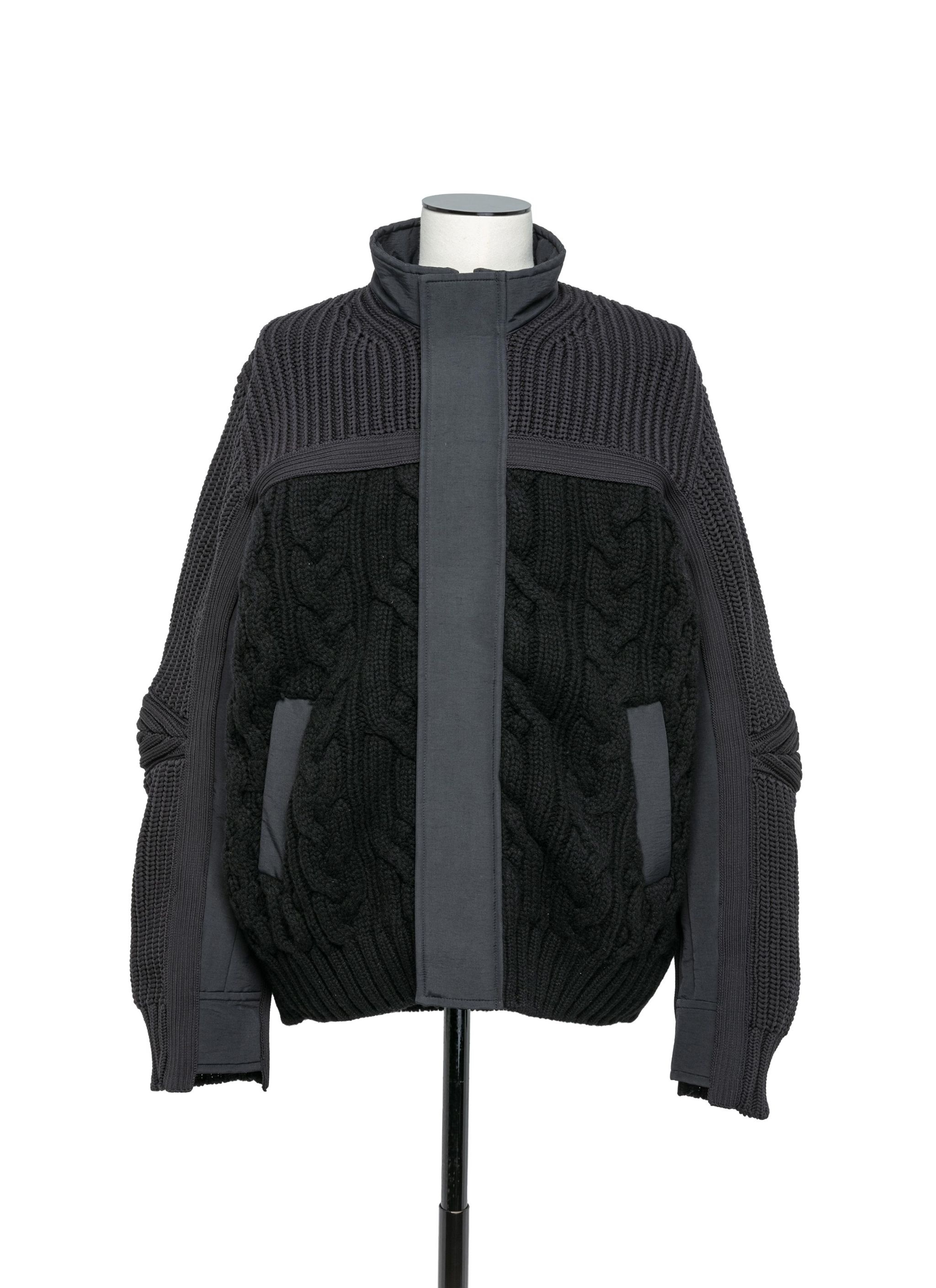 Knit Blouson - 2