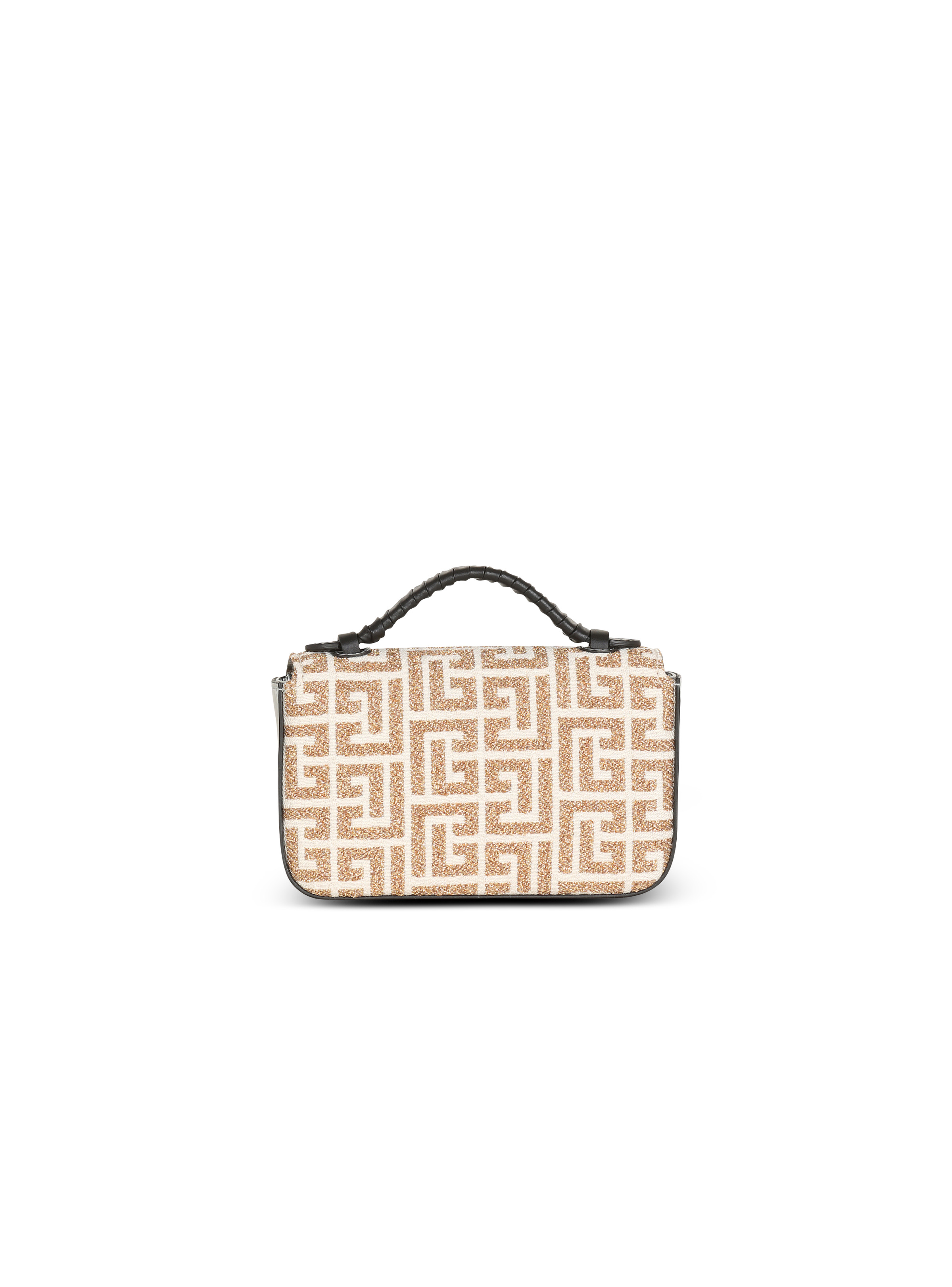 B-Buzz mini bag with lurex monogram - 4