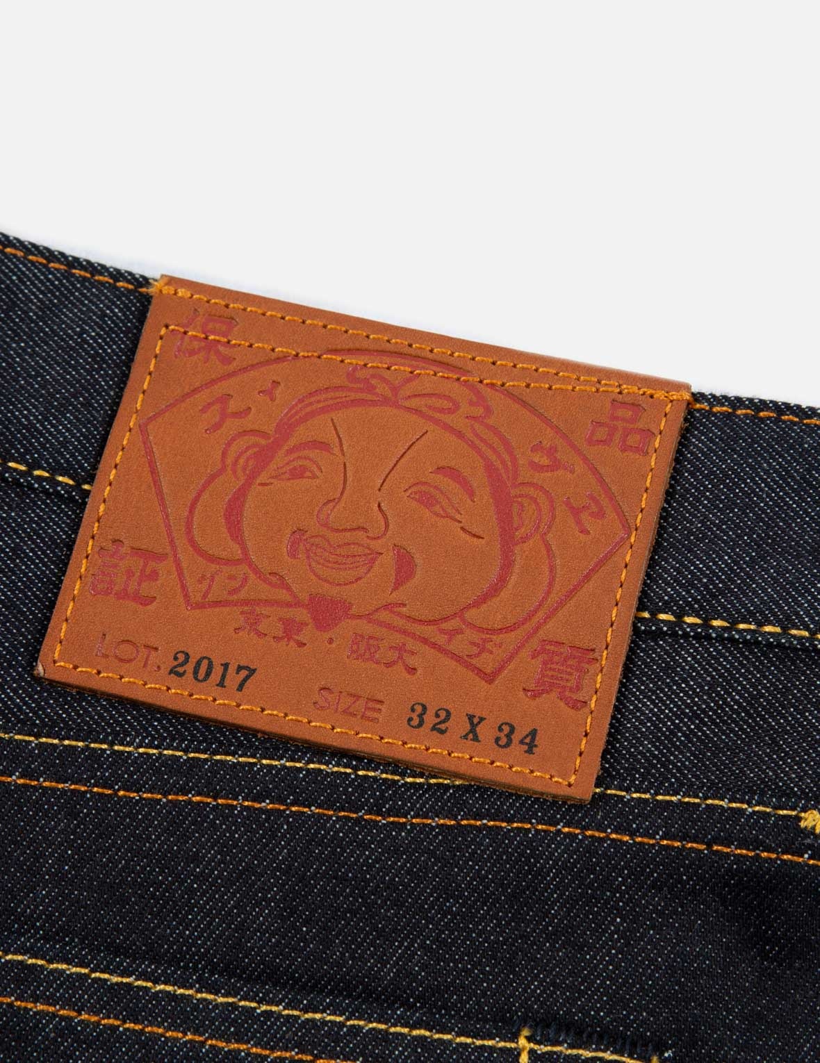 RED SEAGULL CARROT FIT RAW DENIM JEANS #2017 - 10