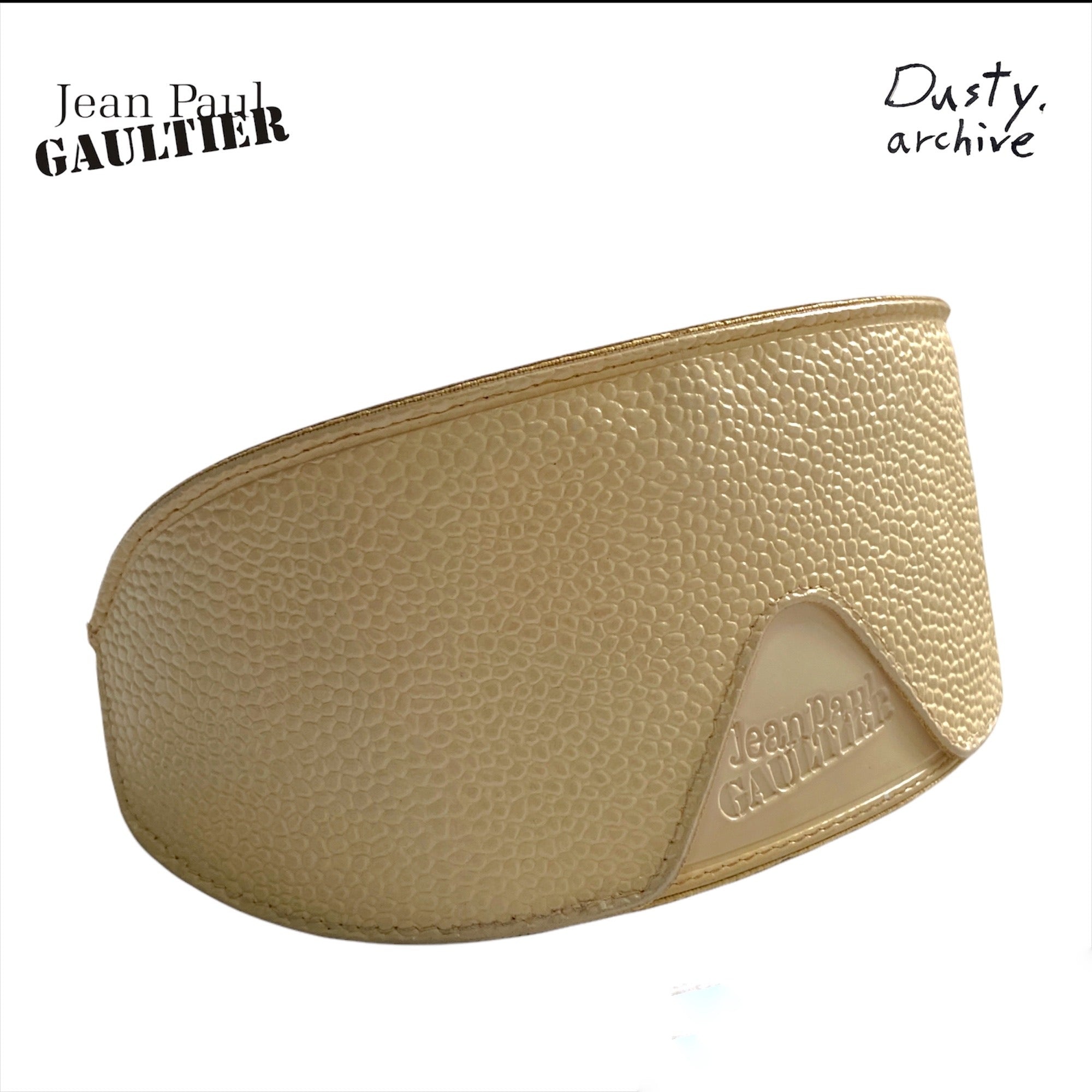 Jean paul Gaultier 90s shield sunglasses - 4