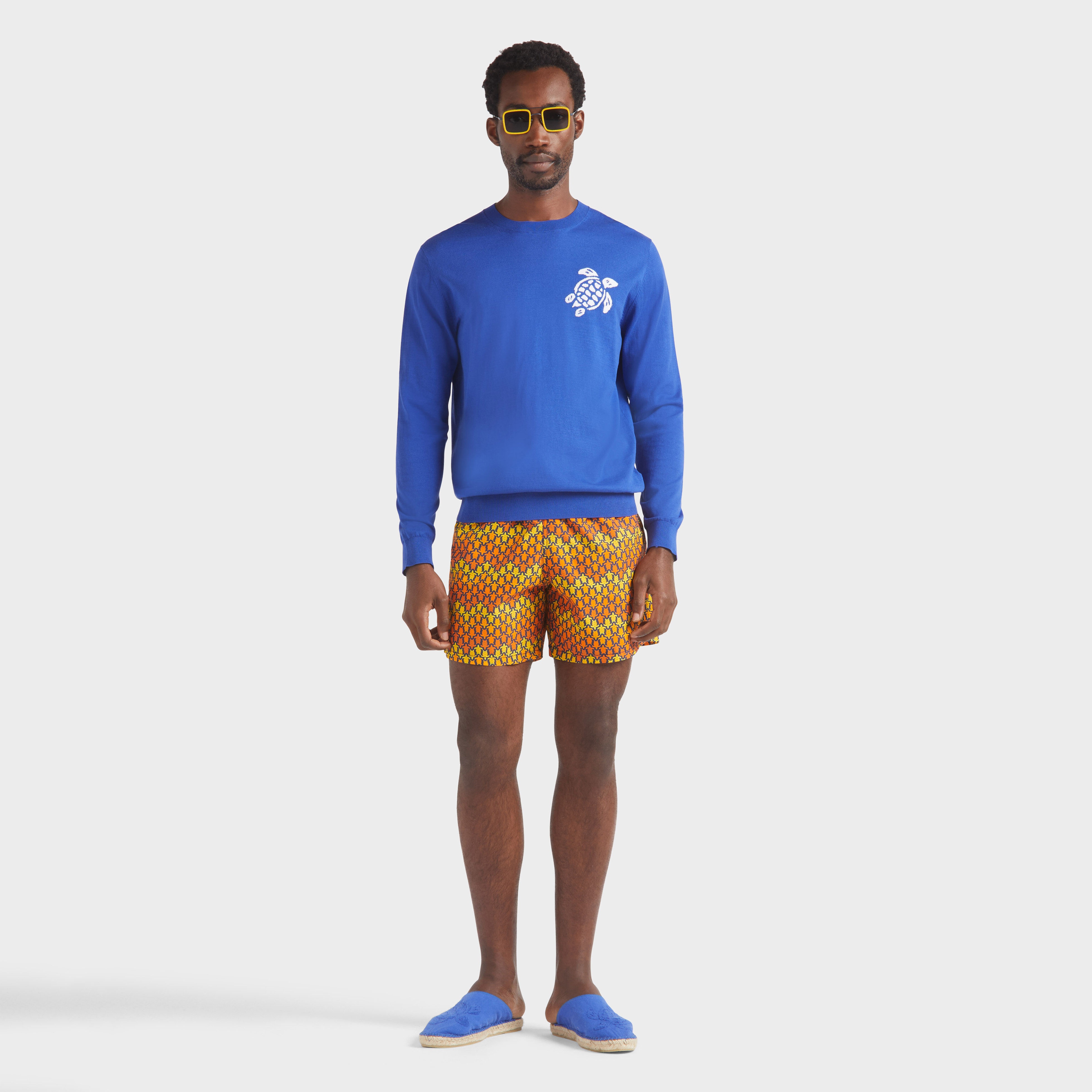 Men Swim shorts Herringbones Turtles - 6
