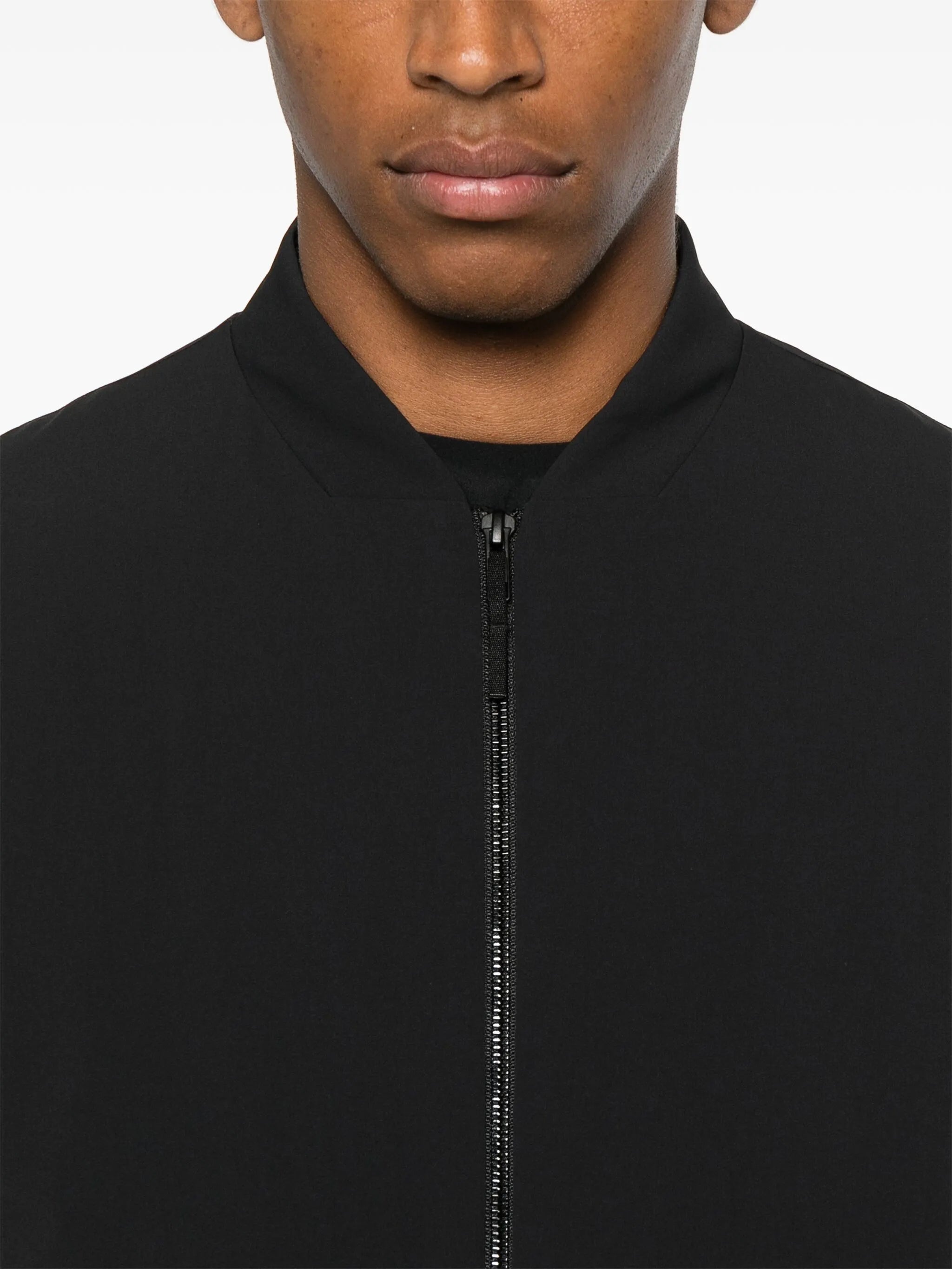 Baseball-collar Bomber Jacket - 3