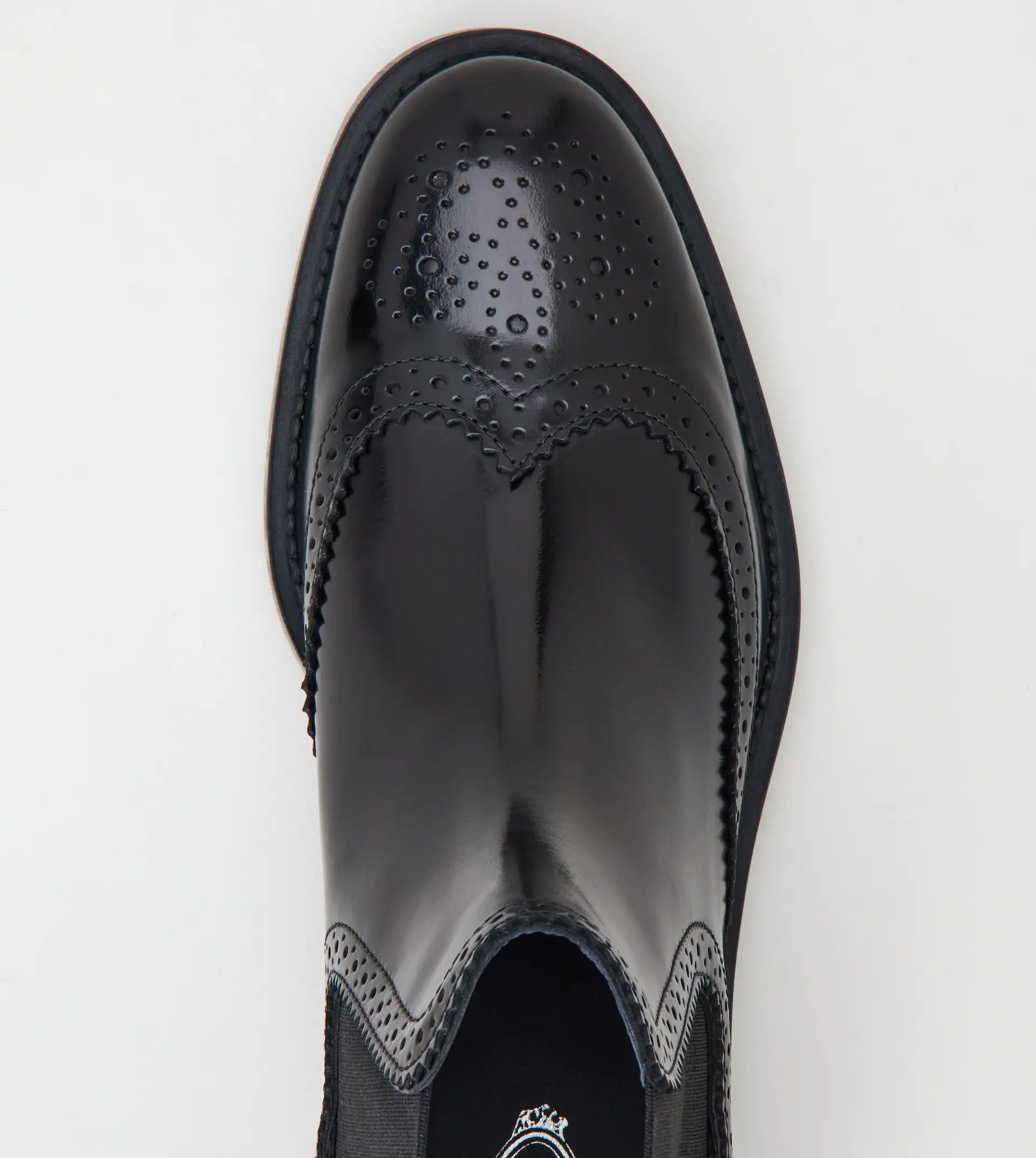 ANKLE BOOTS IN LEATHER - BLACK - 3