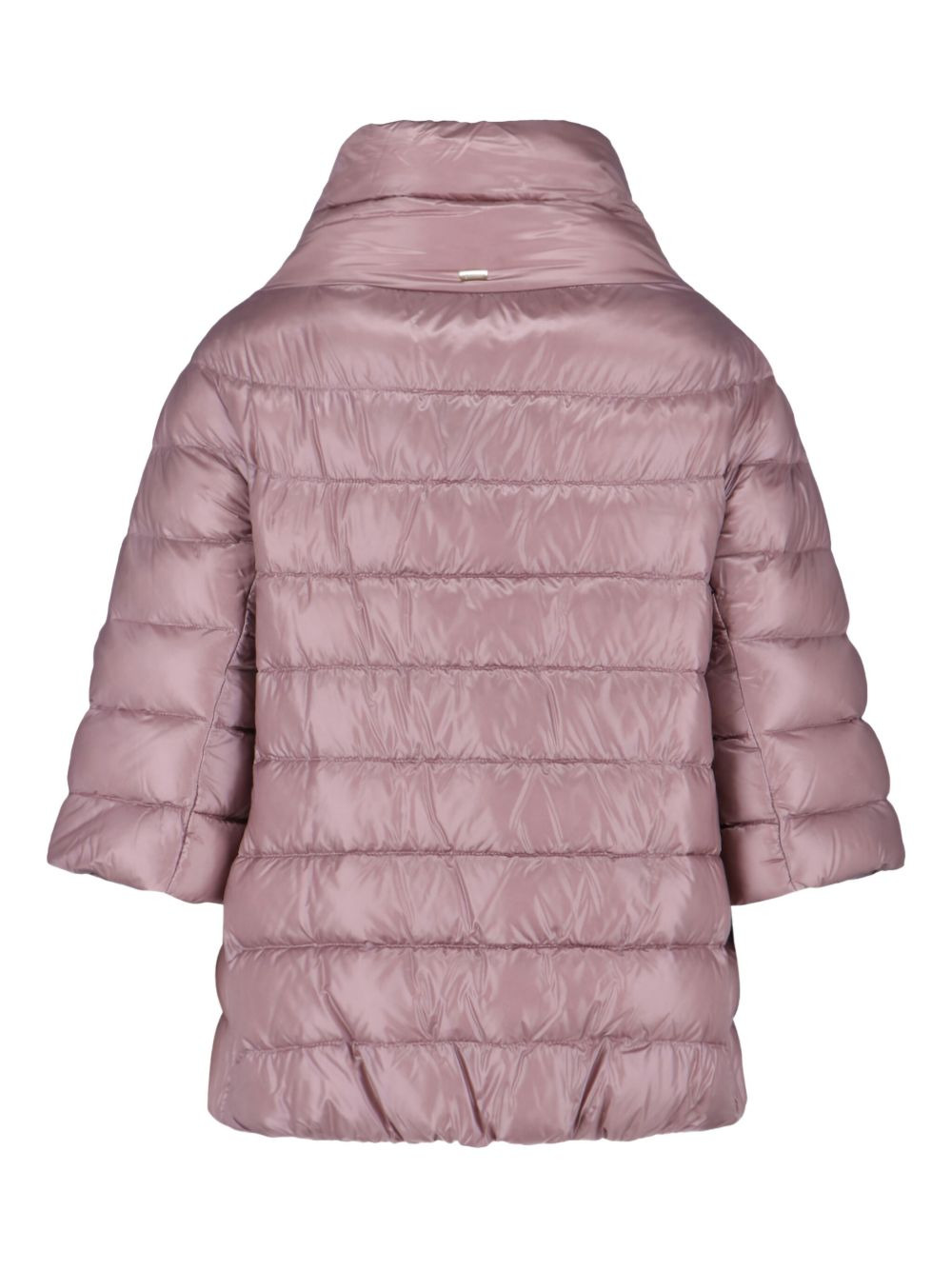 quilted turtleneck puffer coat - 2