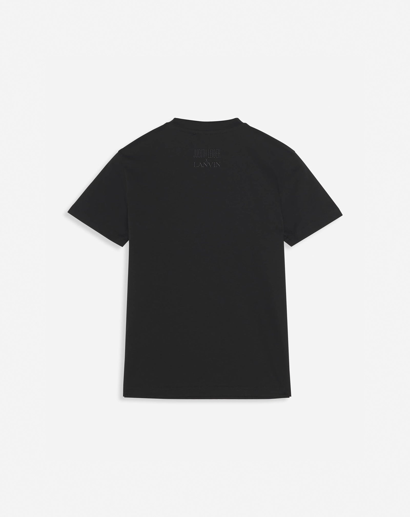 T-SHIRT WITH LANVIN PARIS EMBROIDERY - 3