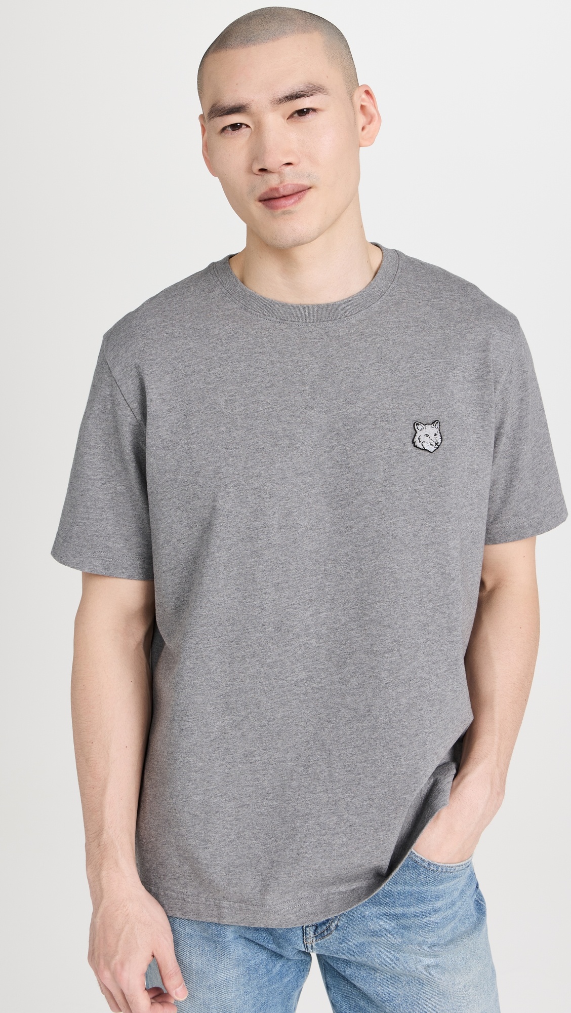 Bold Fox Head Patch Comfort T-Shirt - 6