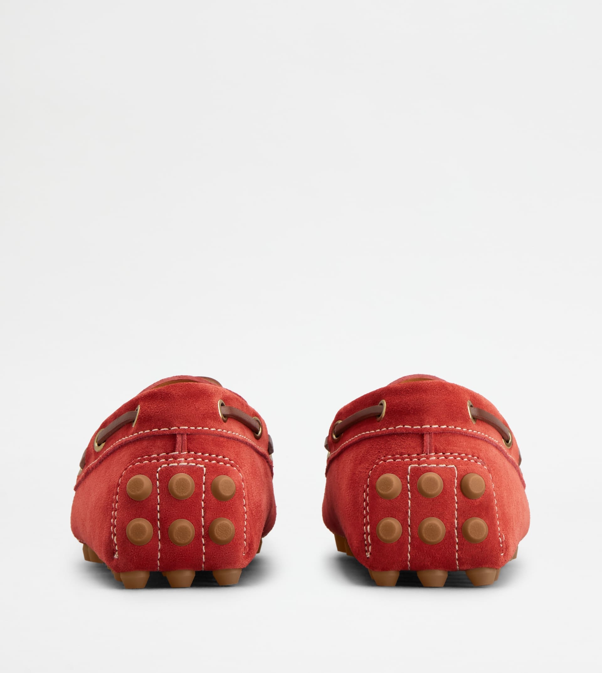 BOAT GOMMINO BUBBLE IN SUEDE - RED - 2