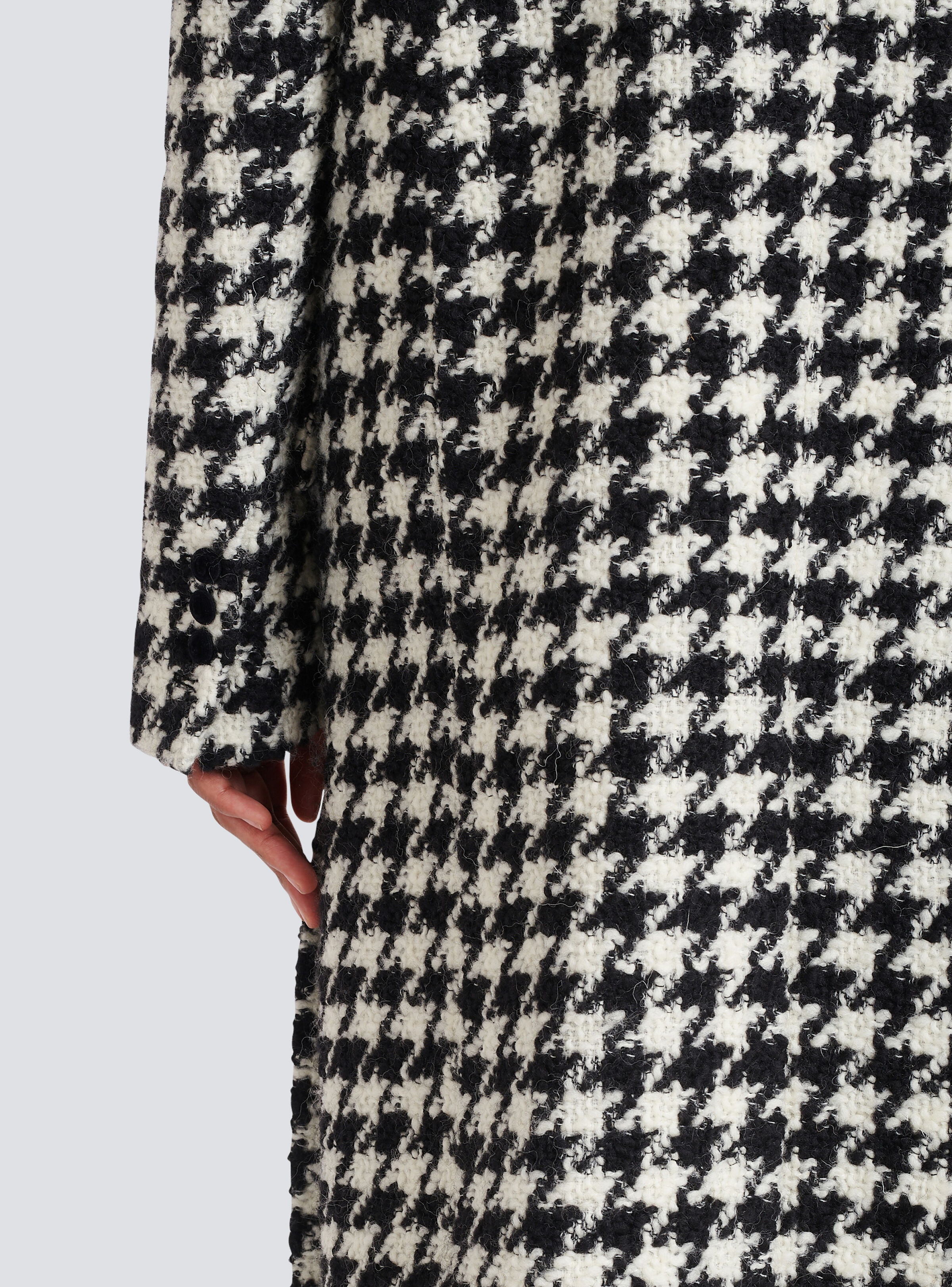 Unisex - Six-button wool coat with detachable inset jacket - 7