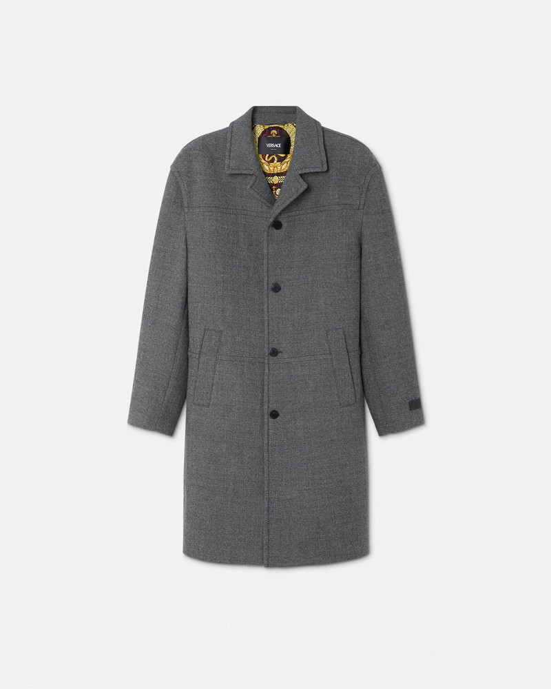 Mouliné Wool Coat 1
