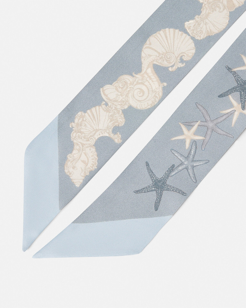 VERSACE Barocco Sea Silk Scarf Tie outlook