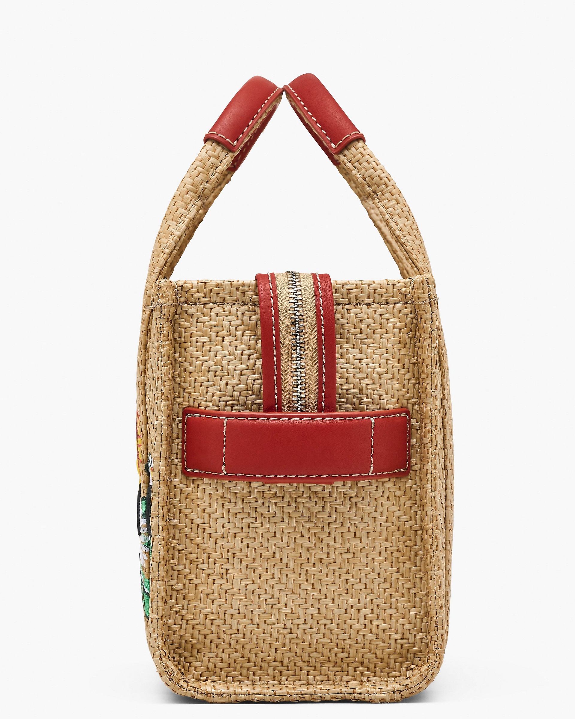 THE DAISY WOVEN SMALL TOTE BAG - 6