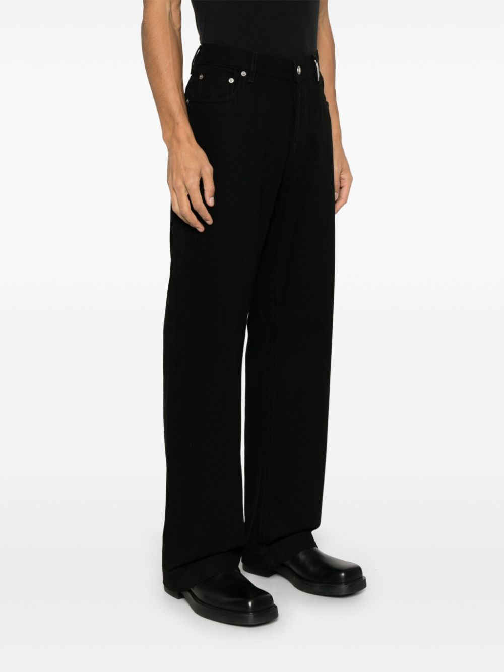 Alexander Mcqueen Men Wide Leg Jeans - 4