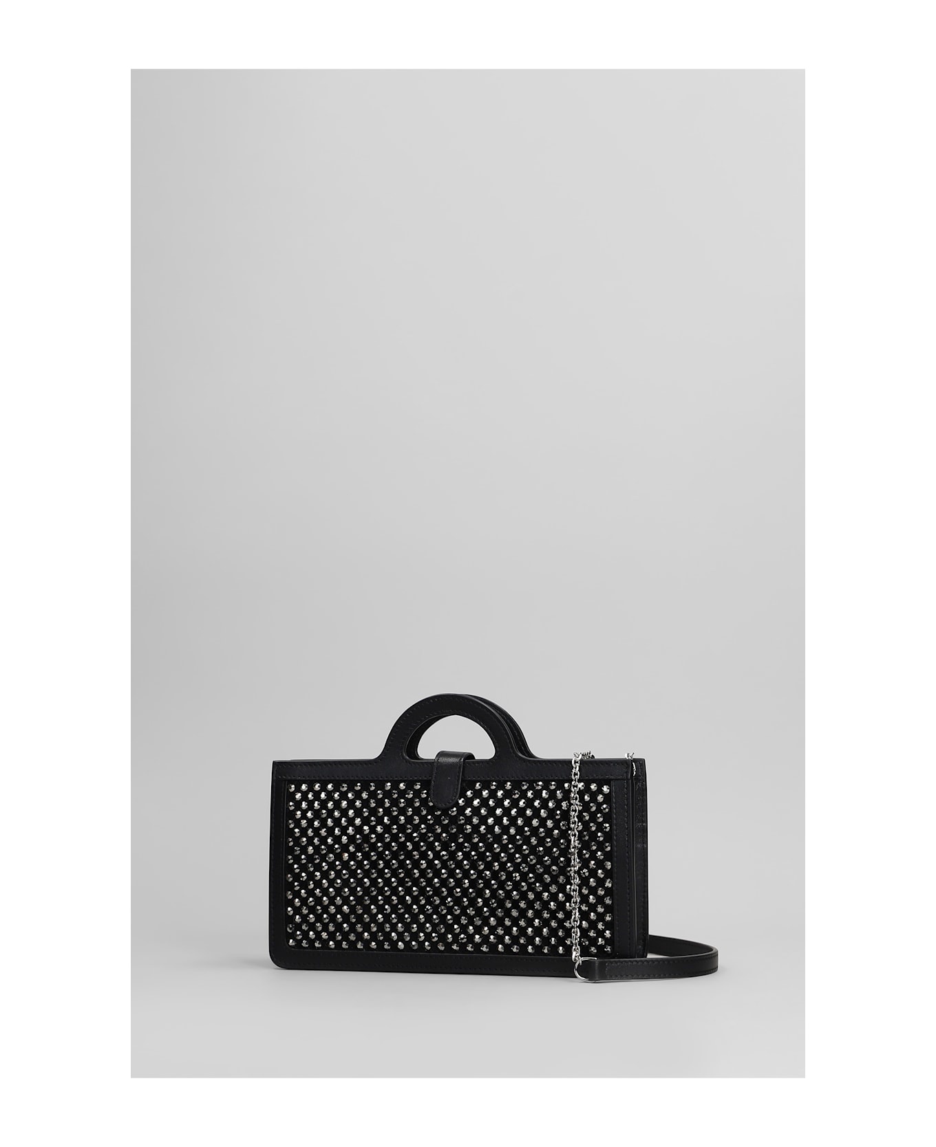 Shoulder Bag In Black Leather - 2