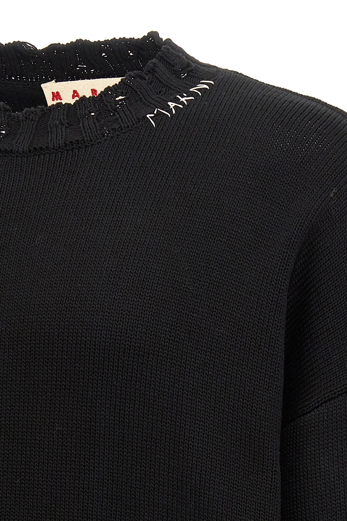 Destroyed effect sweater - 5