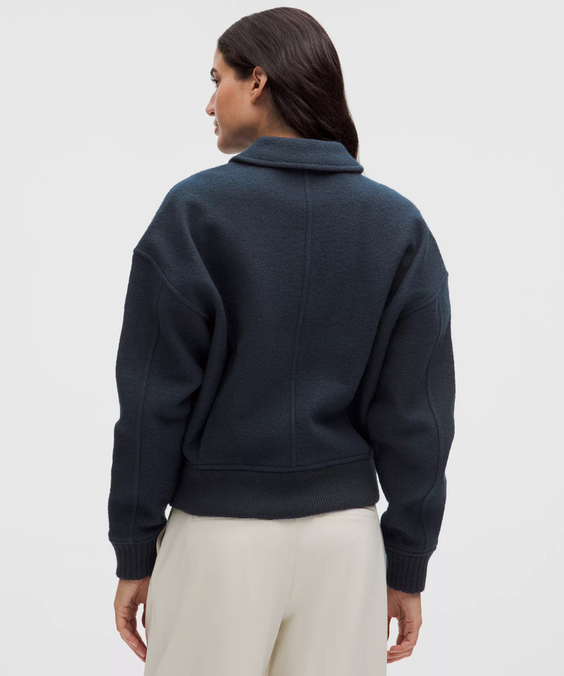 Wool-Blend Collared Jacket 3