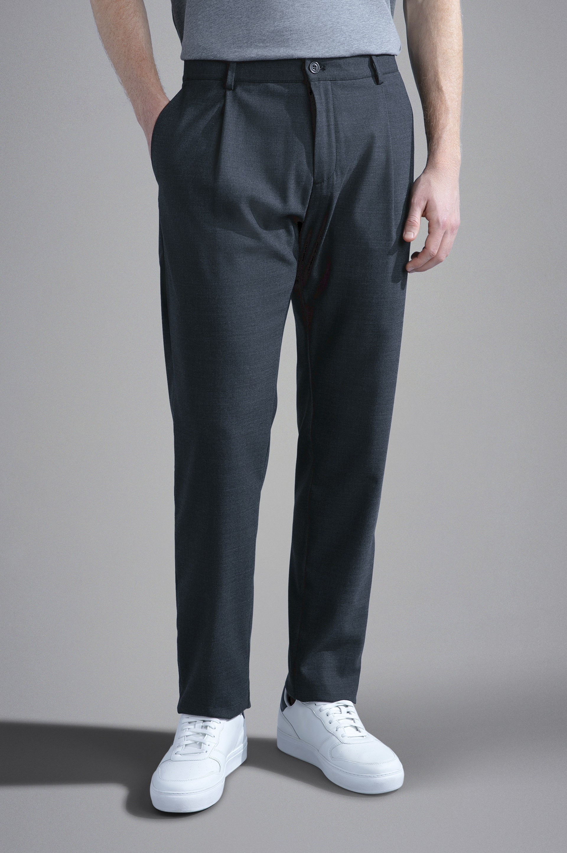 TECHNICAL WOOL TROUSERS - 6