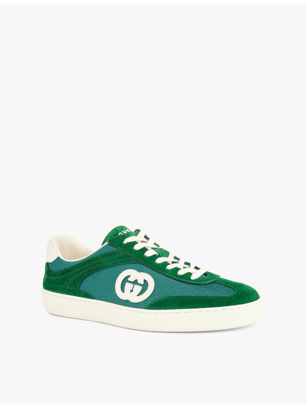 G74 suede low-top trainers - 3