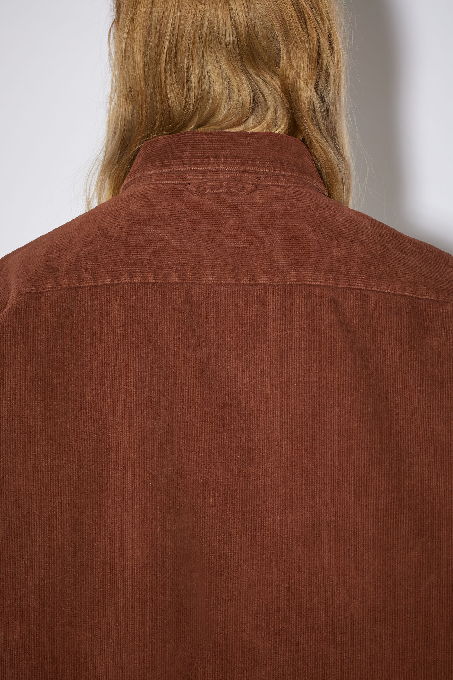 Corduroy shirt - Chestnut brown - 6