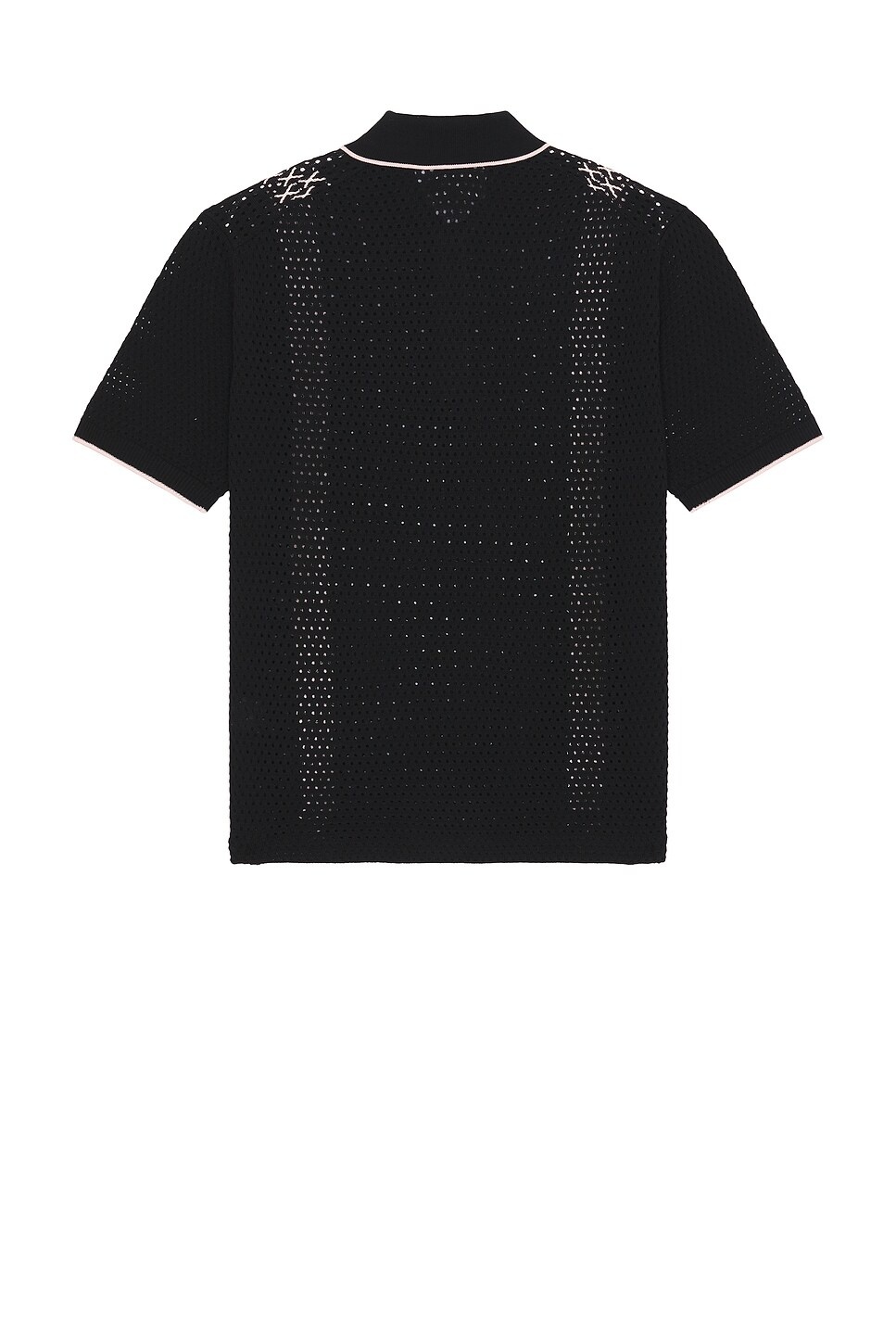 Knit Polo Mesh Stripe - 2
