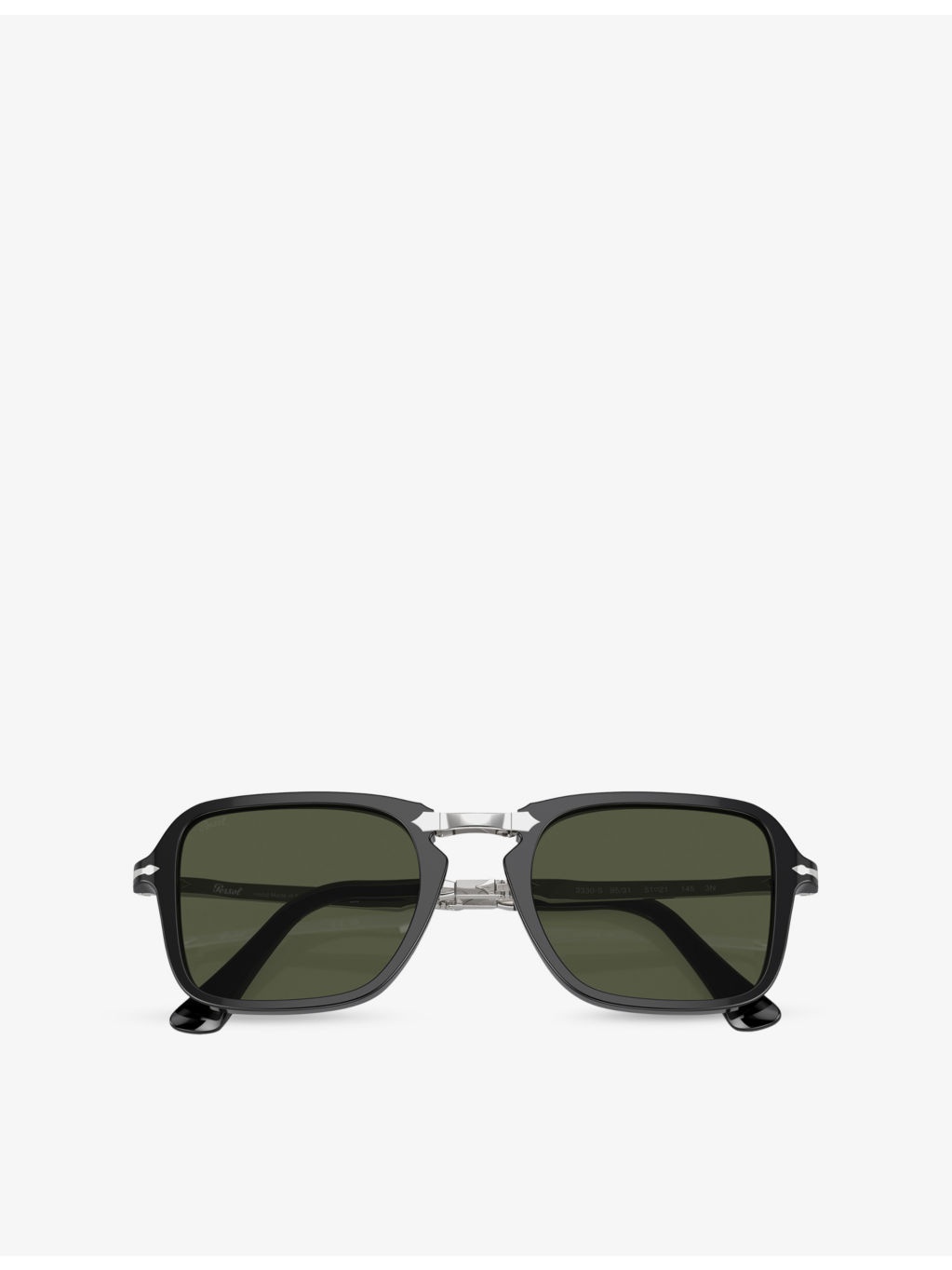 PO3330SS Rectangle-Frame Acetate Sunglasses - 4