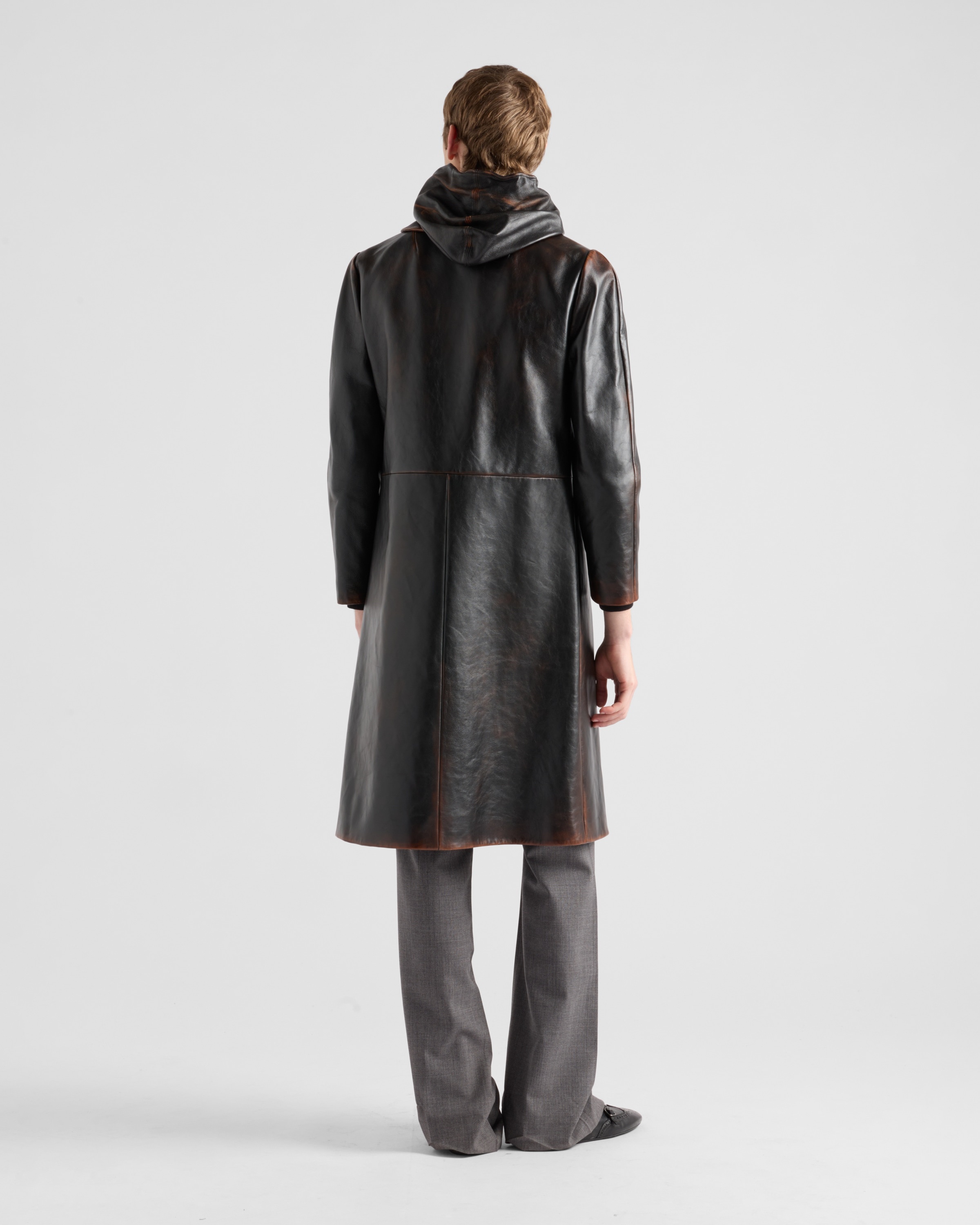 Nappa leather coat - 5