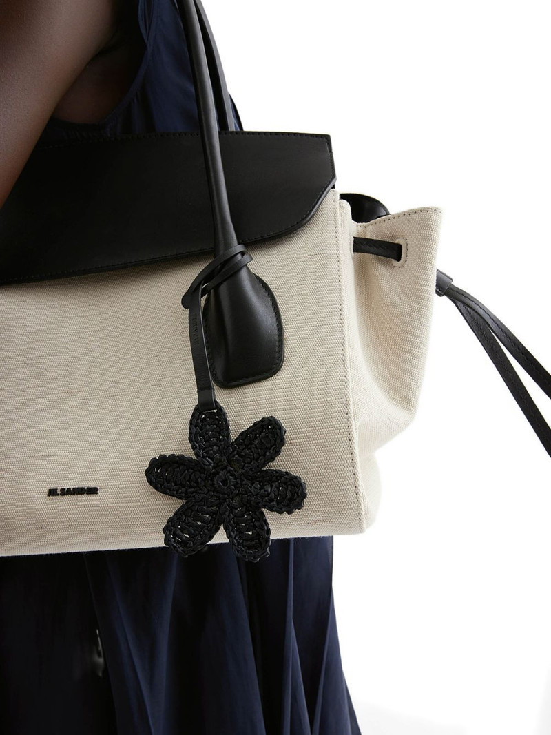 Jil Sander flower bag charm outlook
