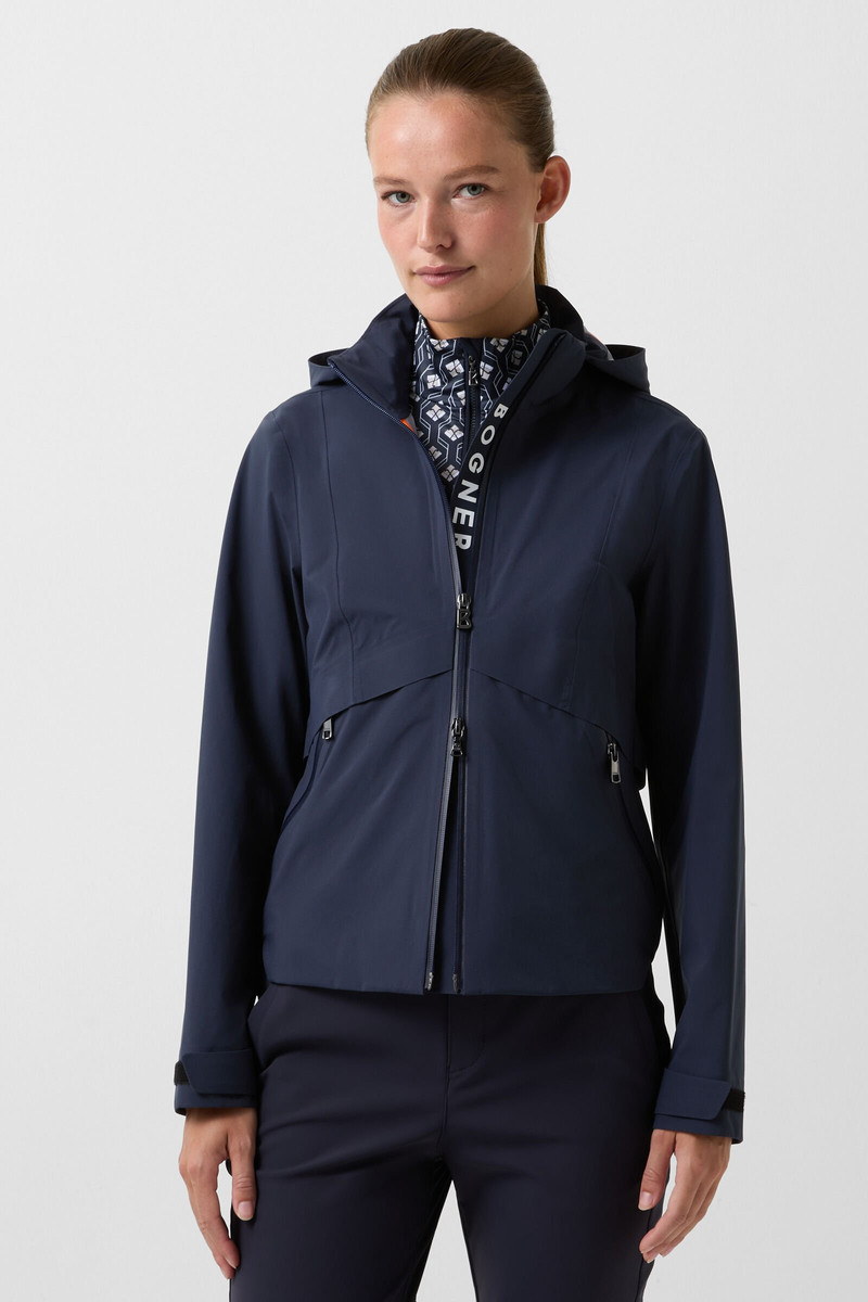 Sira functional jacket in Navy blue 2