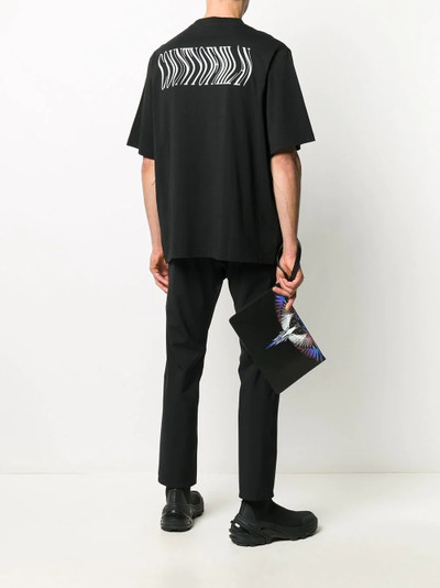 Marcelo Burlon County Of Milan Wings zip clutch outlook