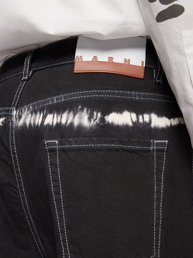 5-POCKET TROUSERS IN GARMENT-DYED BULL DENIM - 4