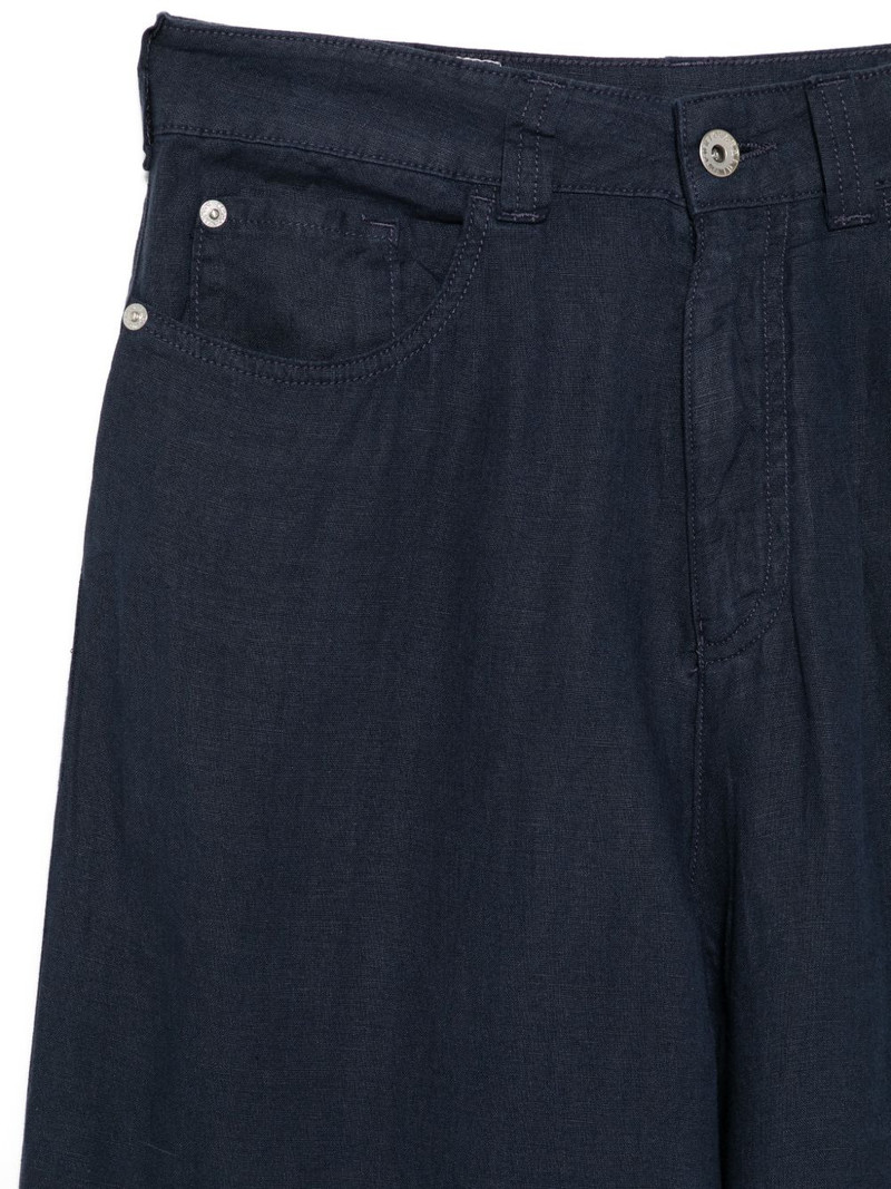 wide-leg linen trousers 3