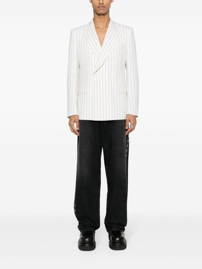 Dolce & Gabbana pinstriped double-breasted blazer outlook