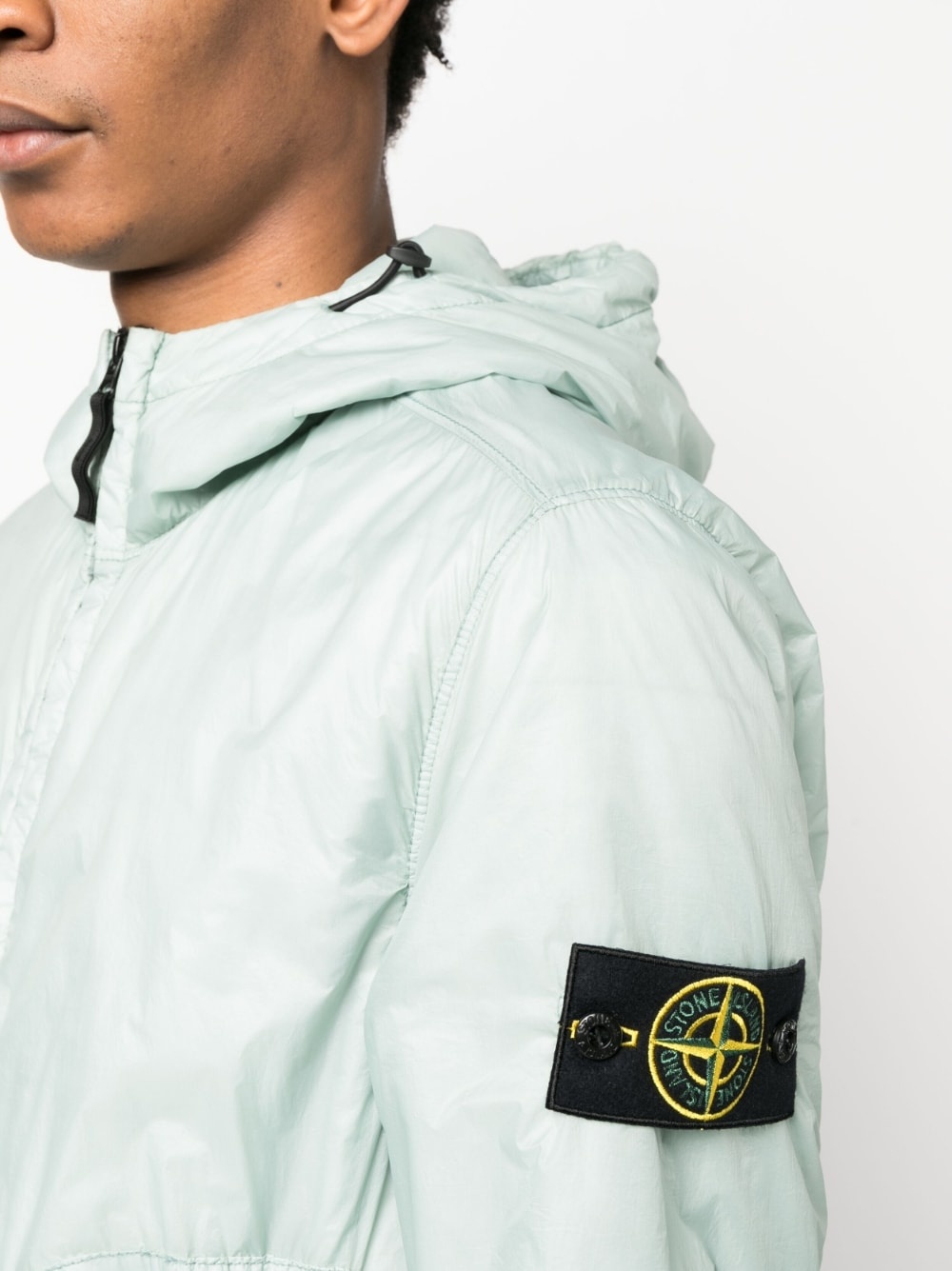 Compass-patch hooded jacket - 5