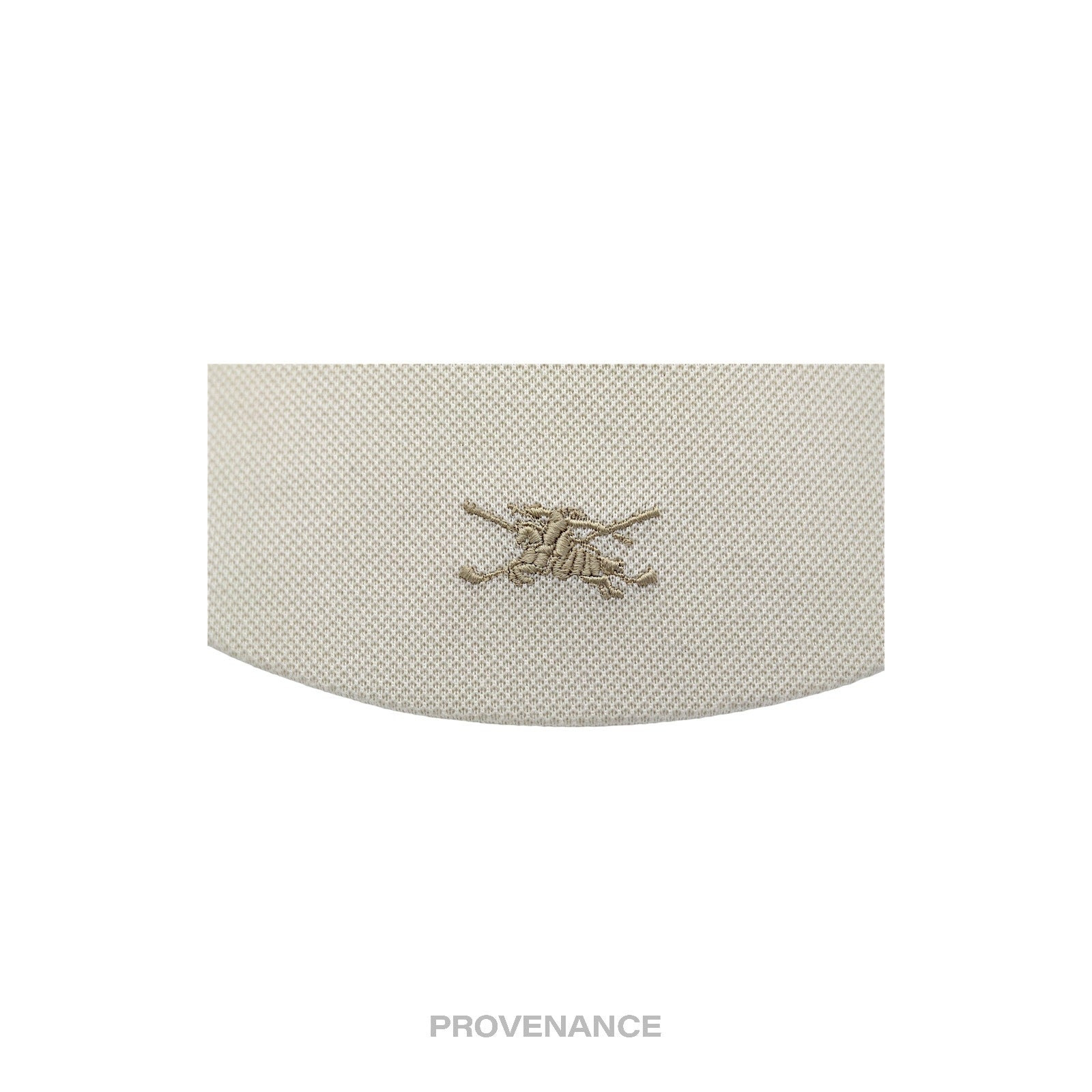 Burberry Knight Logo Golf Visor - Chalk Nova Check - 8