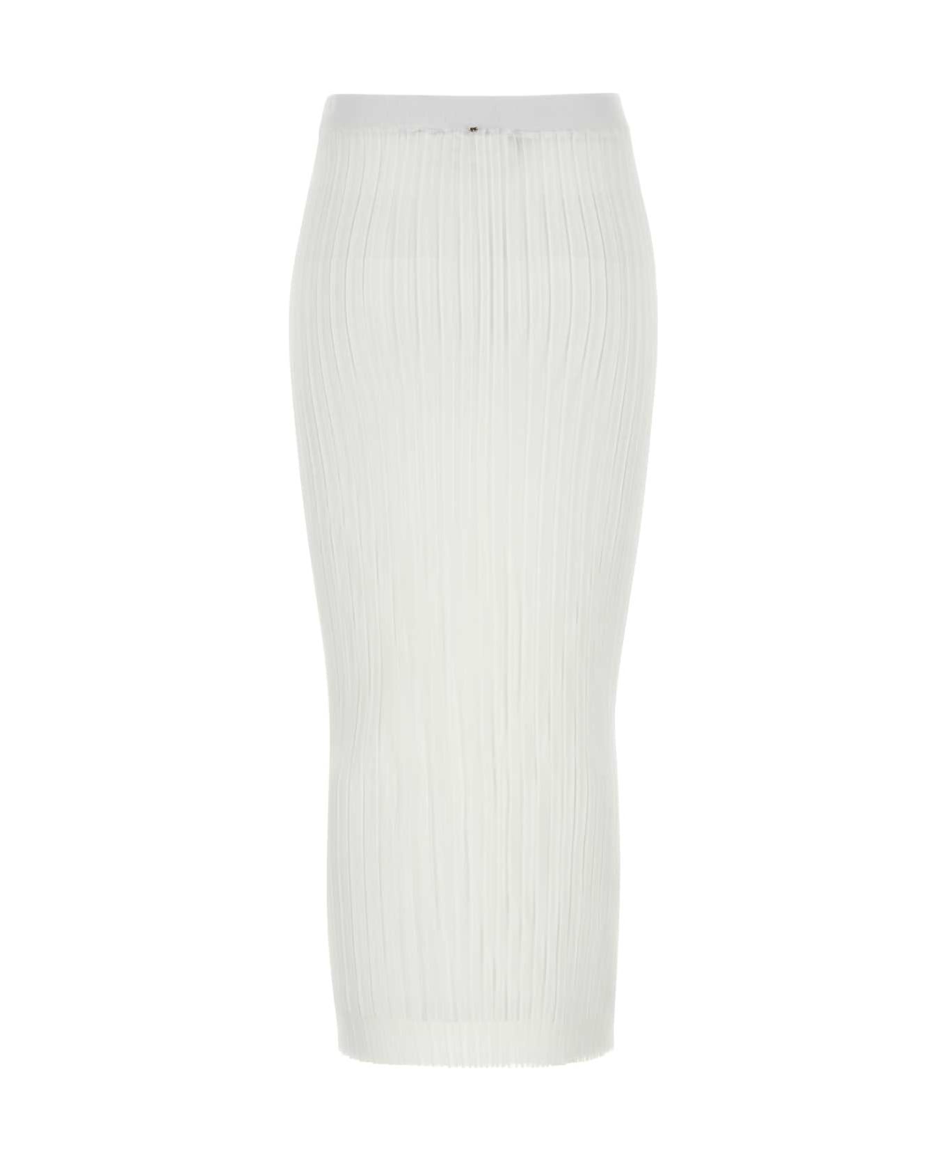 White Organza Album1234 Skirt - 2