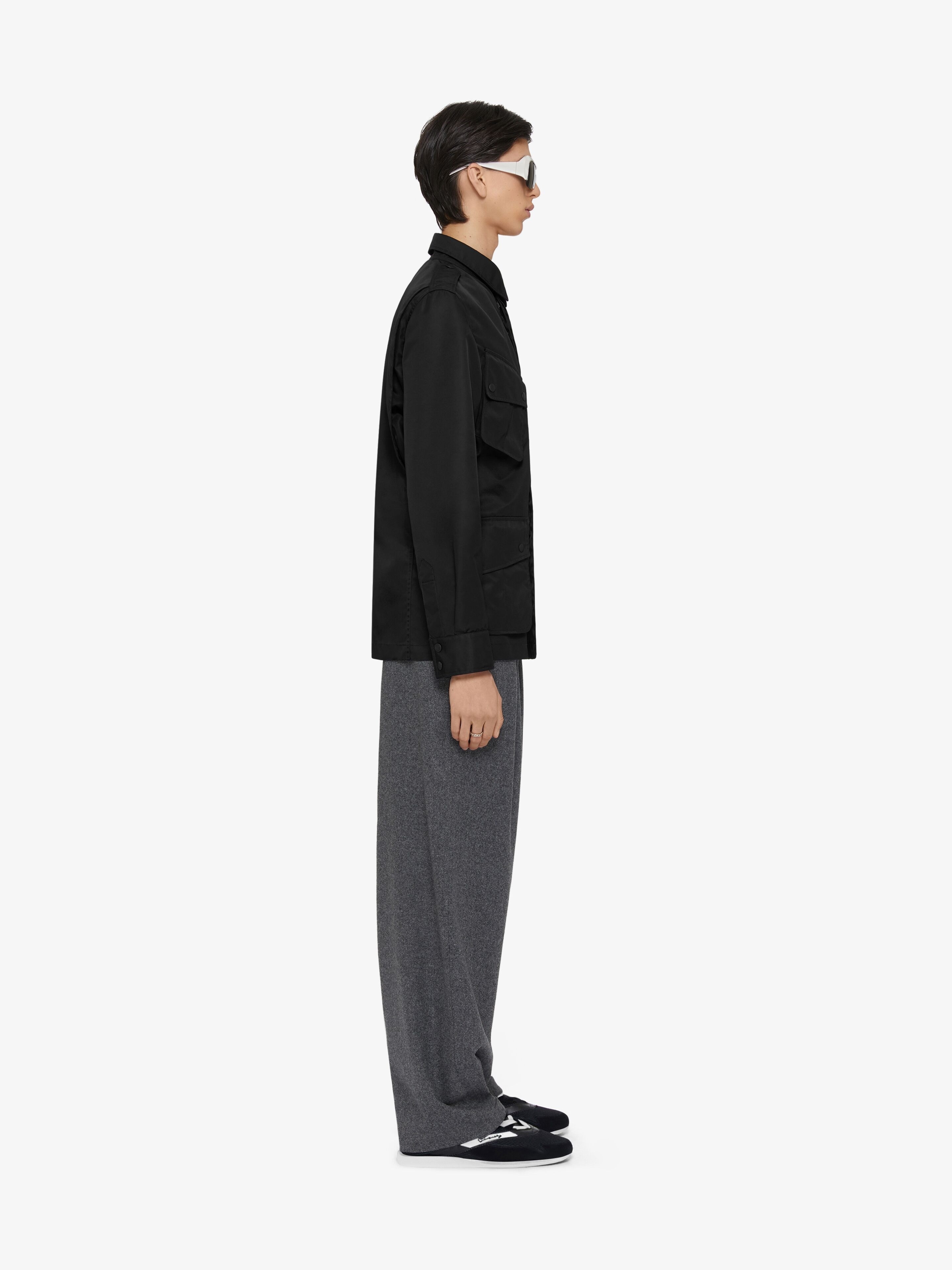 MULTI-POCKET JACKET WITH 4G DETAIL - 3