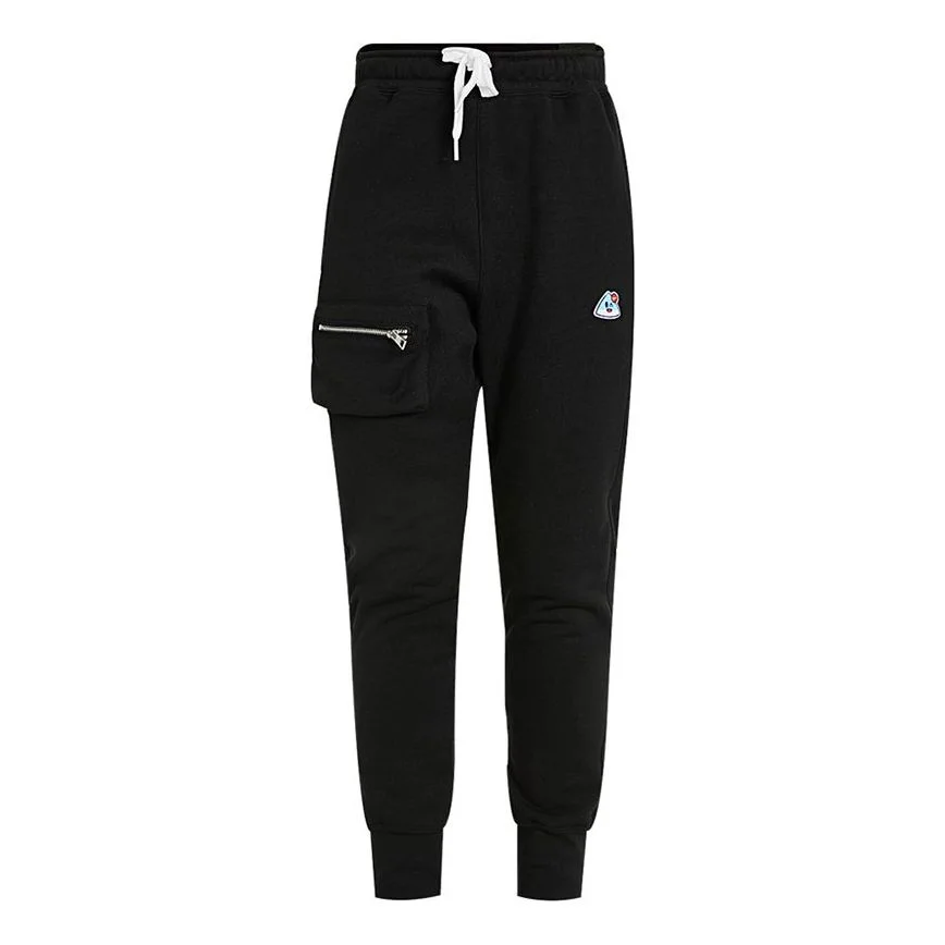 Nike Airmoji Ft Pant Wink Casual Breathable Sports Knit Long Pants Black DA8746-010 - 1