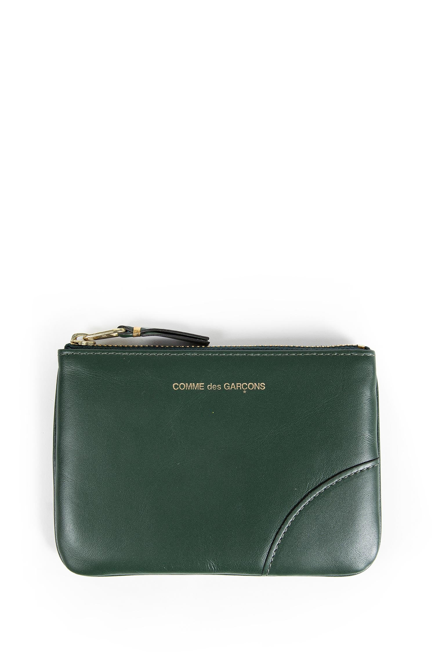Comme Des Garcons Wallet Unisex Green Wallets & Cardholders - 1