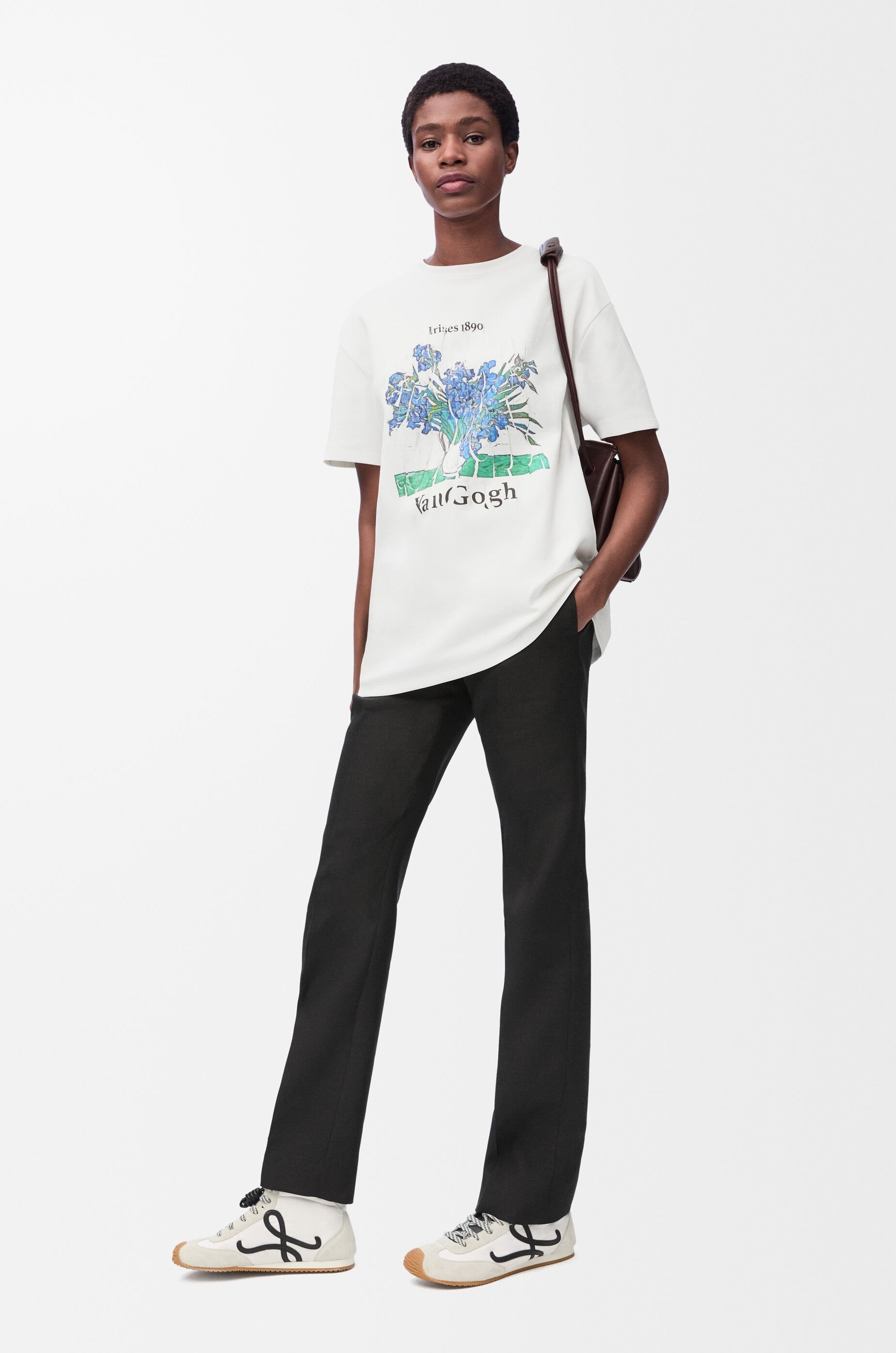 Relaxed fit T-shirt in cotton blend - 2