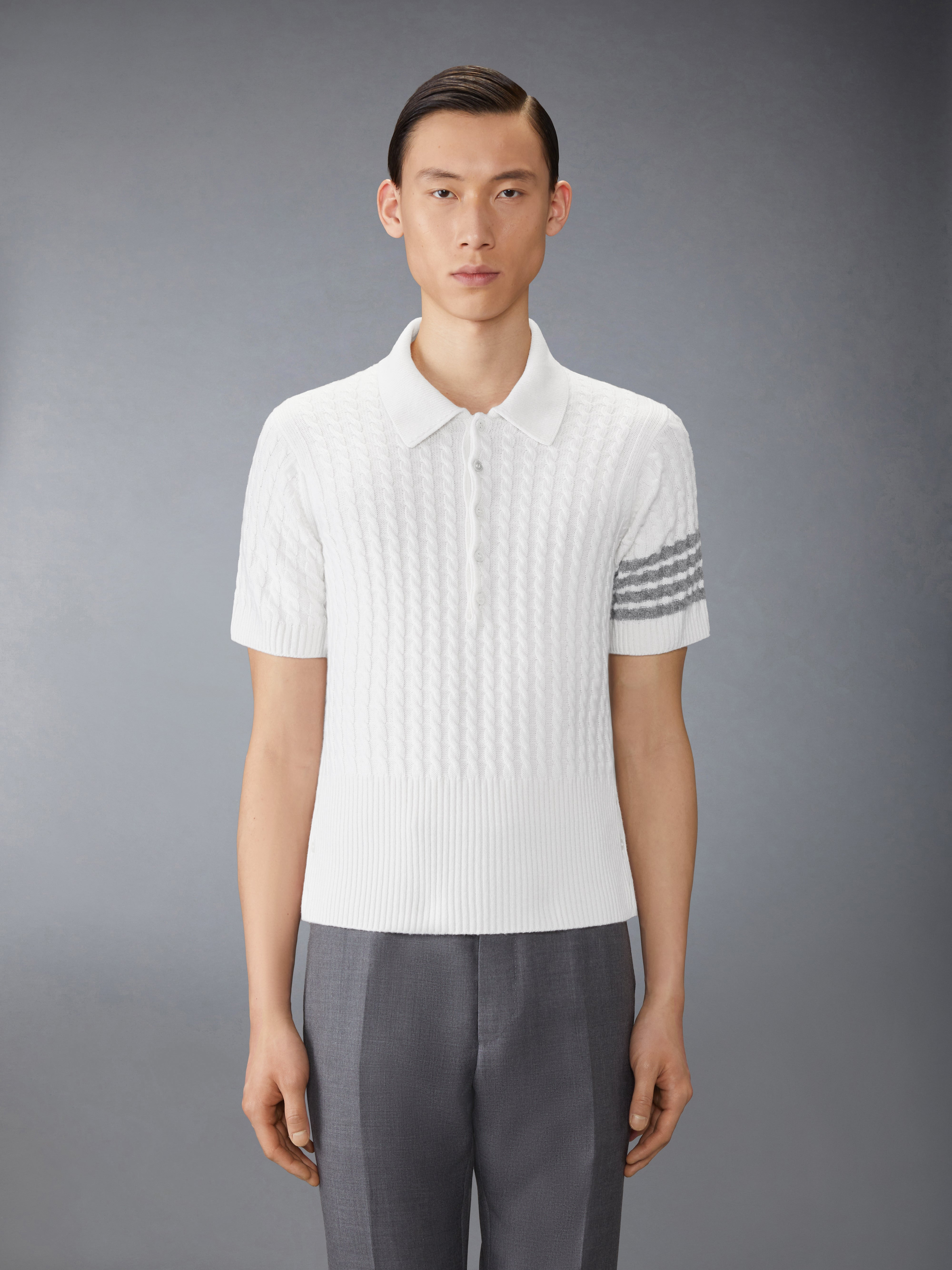 CASHMERE 4-BAR POLO - 2