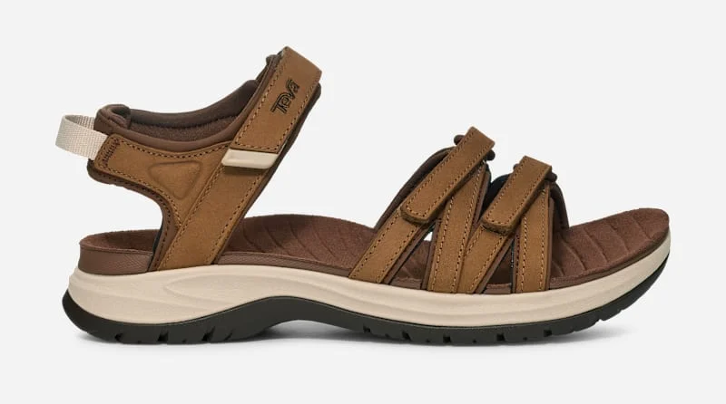 Women's Tirra Sport Leather Hiking Sandal in Tan - 1